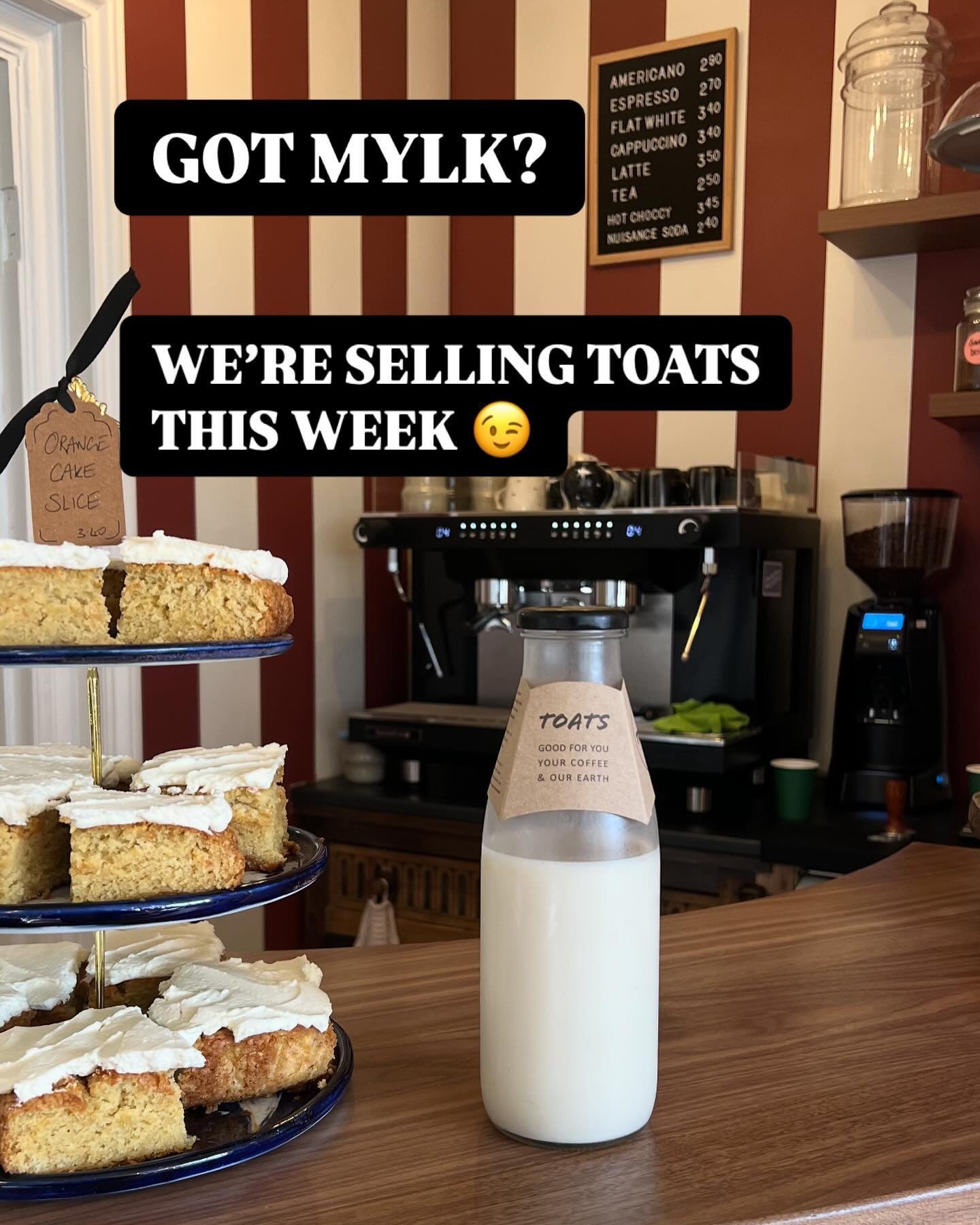 Come get your fresh oats here x