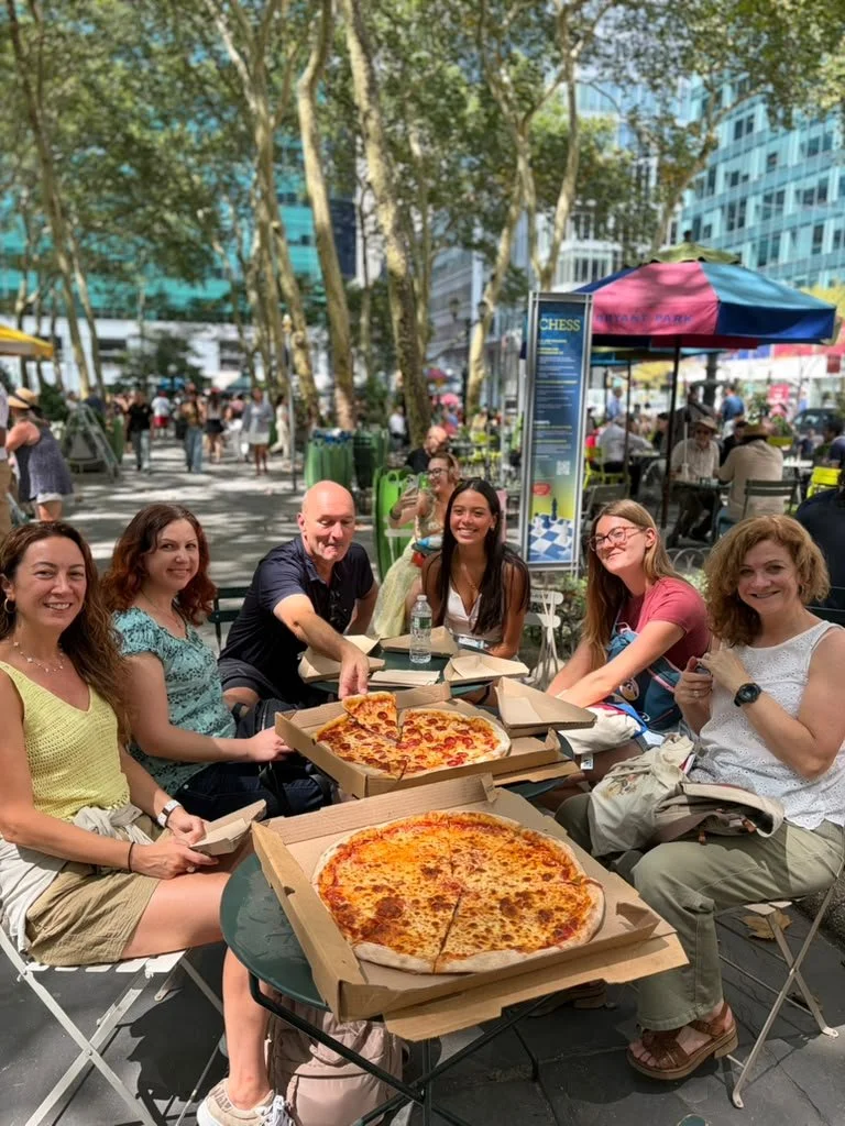 Friday pizza in Bryant Park.jpeg