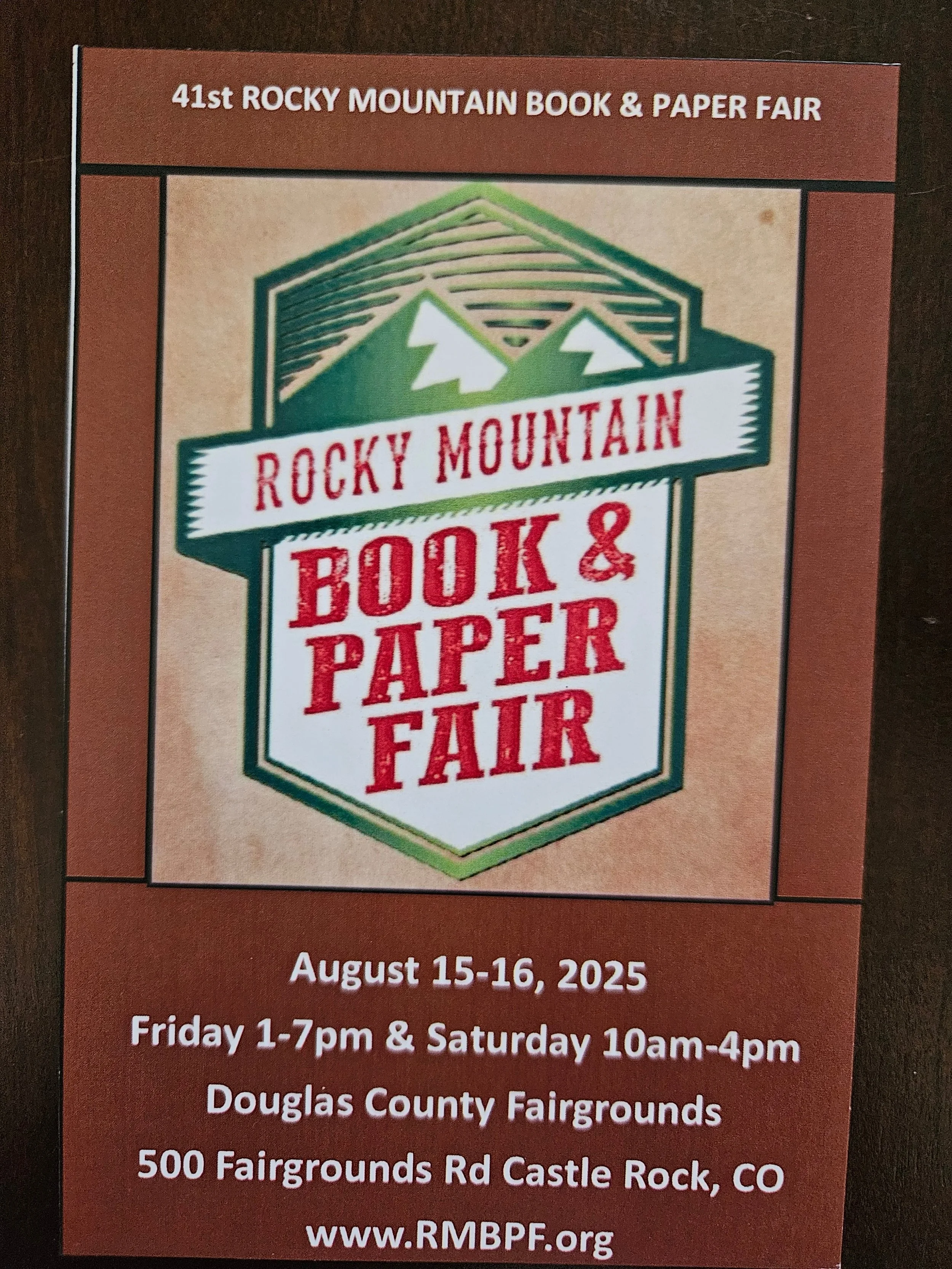 Rocky Mountain Book and Paper Fair