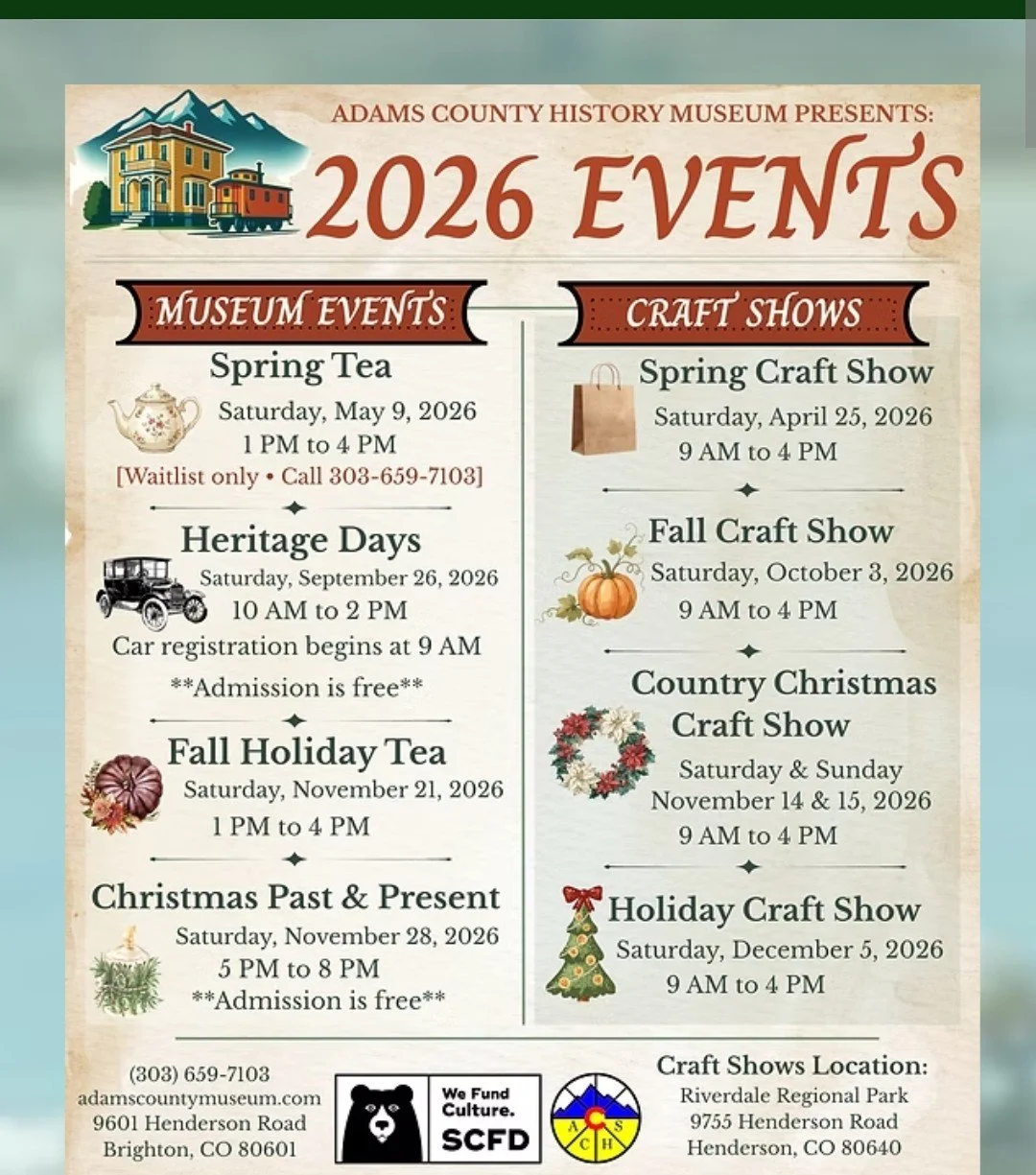 Adams County History Museum Fall Craft Show