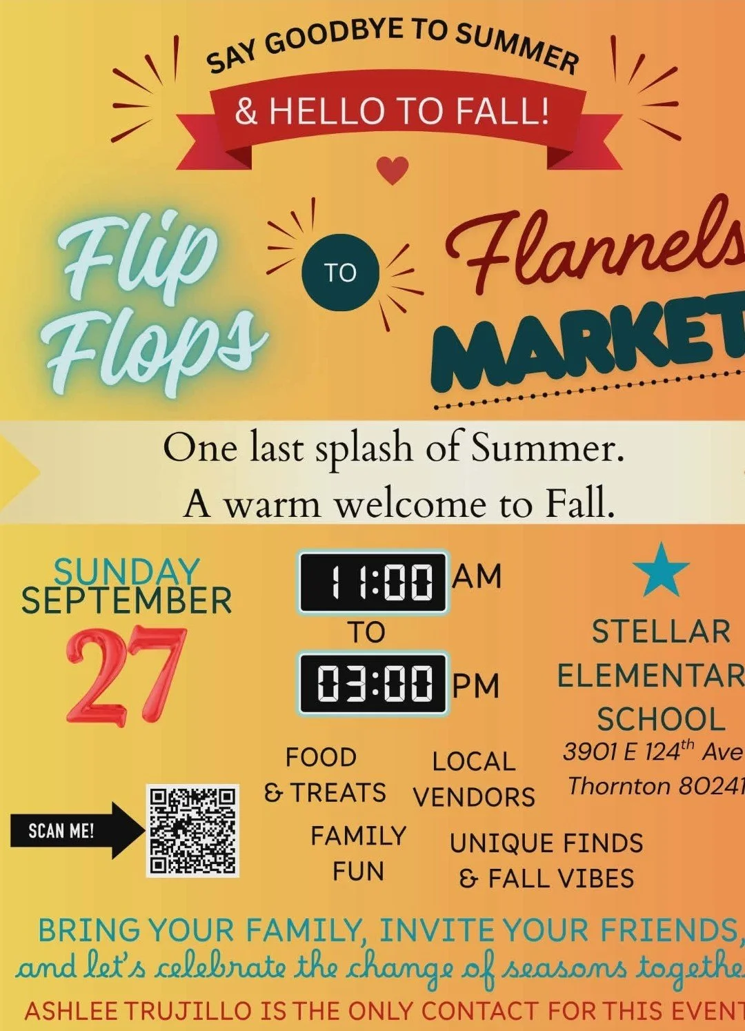 Hello to Fall Market
