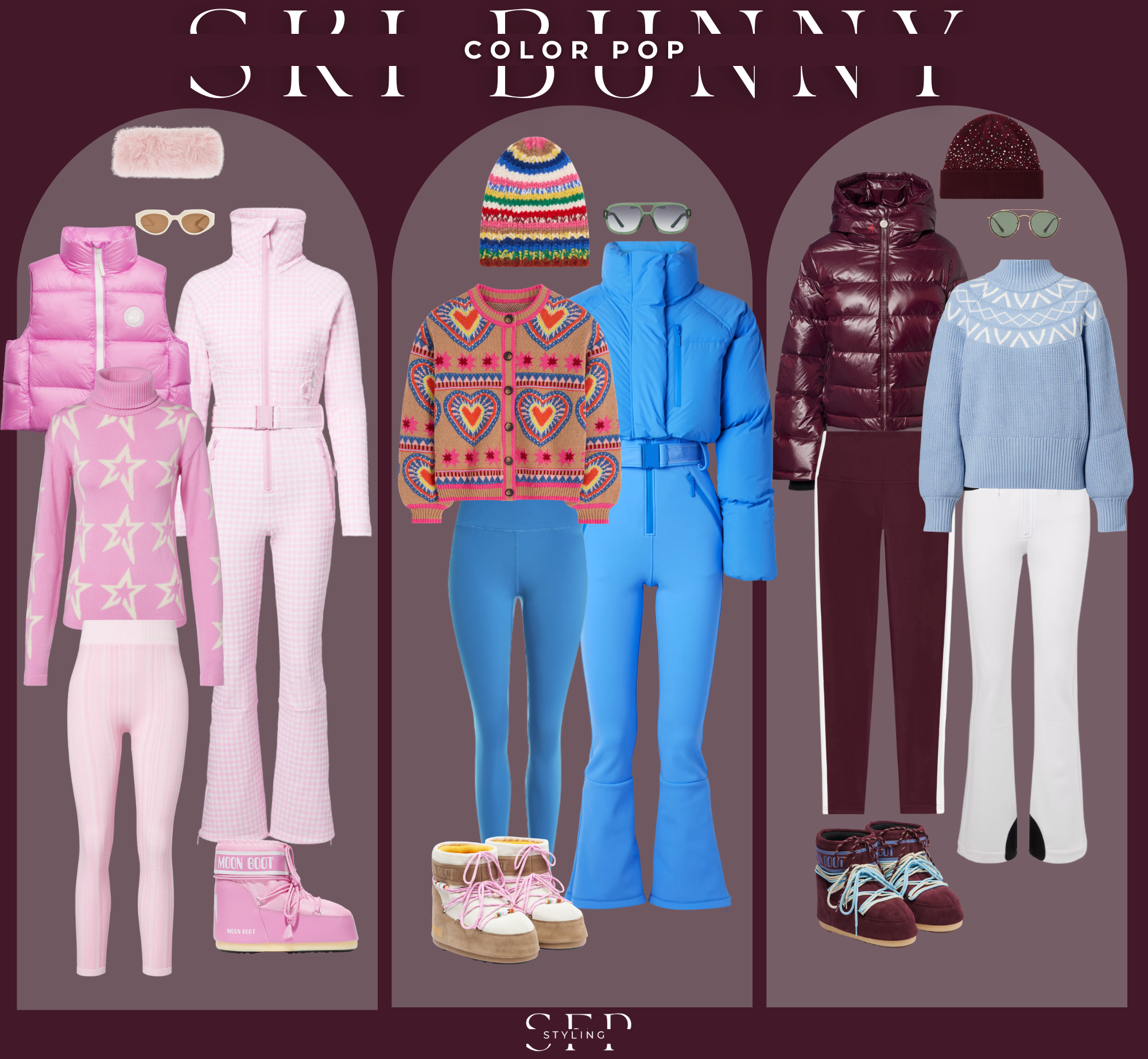 Ski Bunny: Pop of Color