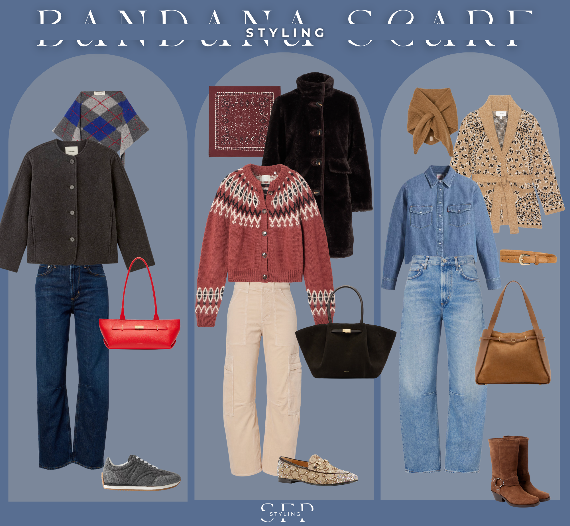 Bandana Scarf Styling