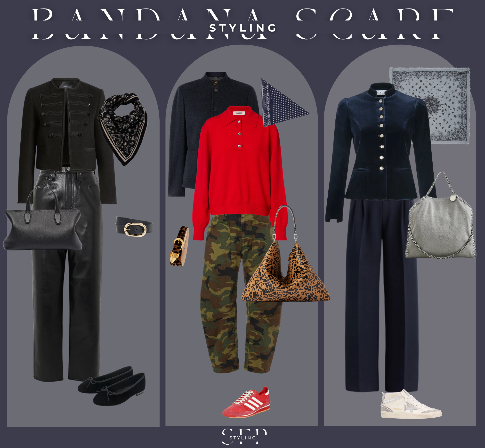 Bandana Scarf Styling