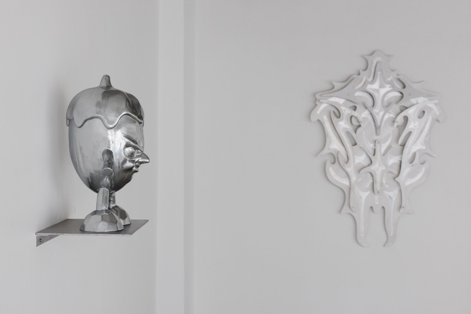 Installation view, Aleksandrs Breže, Threshold, 2026. Photo: Kristīne Madjare