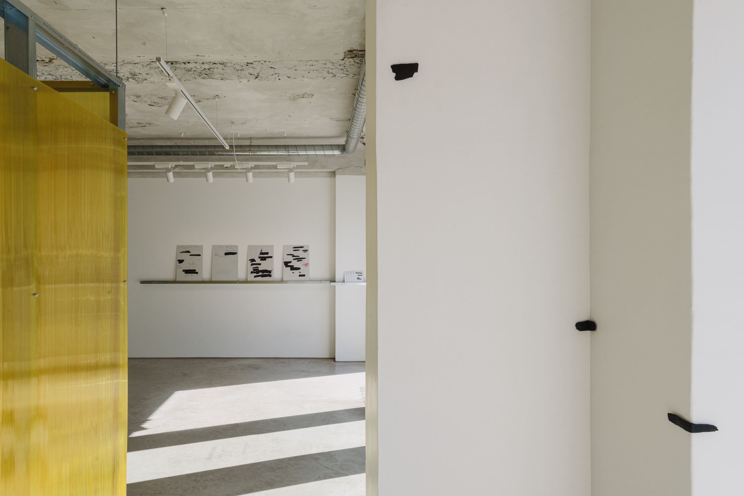 Installation view, A Vocabulary for Ghosts, 2026. Photo: Dasha Trofimova.