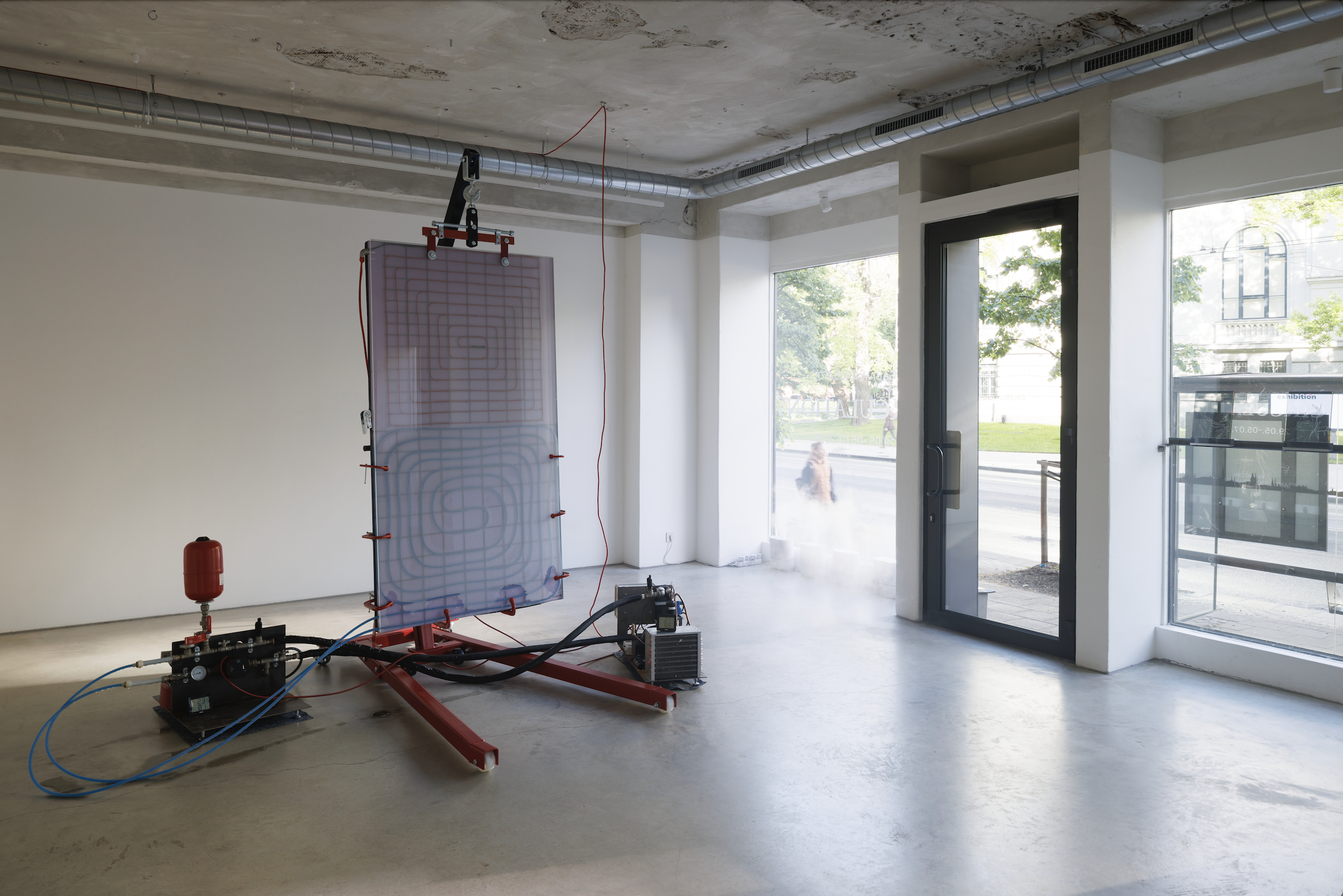 Installation view, Gabija Grušaitė, CIRCUALATION, 2026. Photo: Ansis Starks