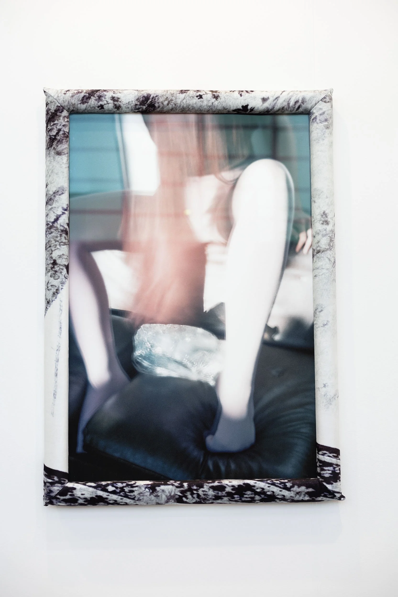 Agate Tūna, From series: Voltentity, 2025, Analogue photo, inkjet print on archival paper mounted on dibond, aluminium frame, Limited Edition of 1/5 + 2AP, 100 x 67 cm. Photo: Agnese Tauriņa.
