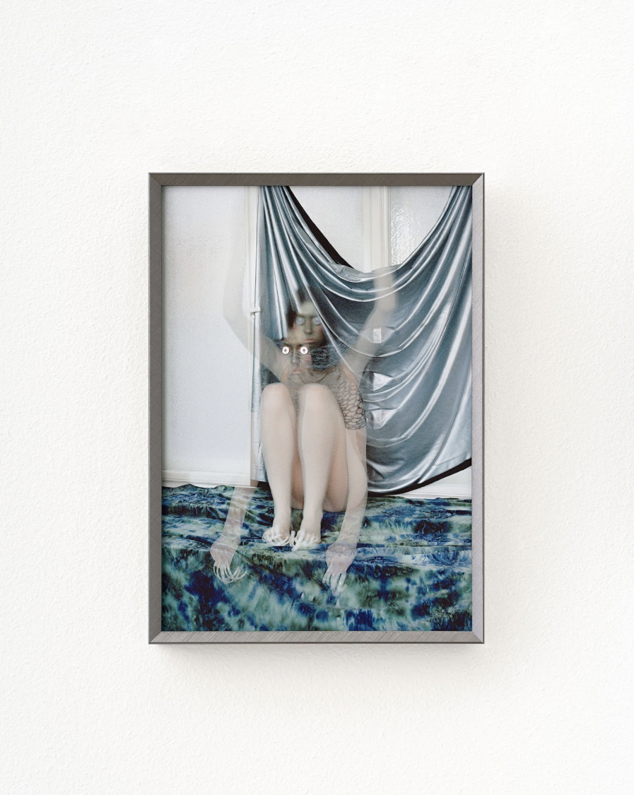 Agate Tūna, From series: Familiar, 2026, Inkjet print on archival paper, mounted on neobond, aluminium frame, Print edition: 1/5 + 2 AP, 24 x 17 cm. Photo: Inguss Bajārs
