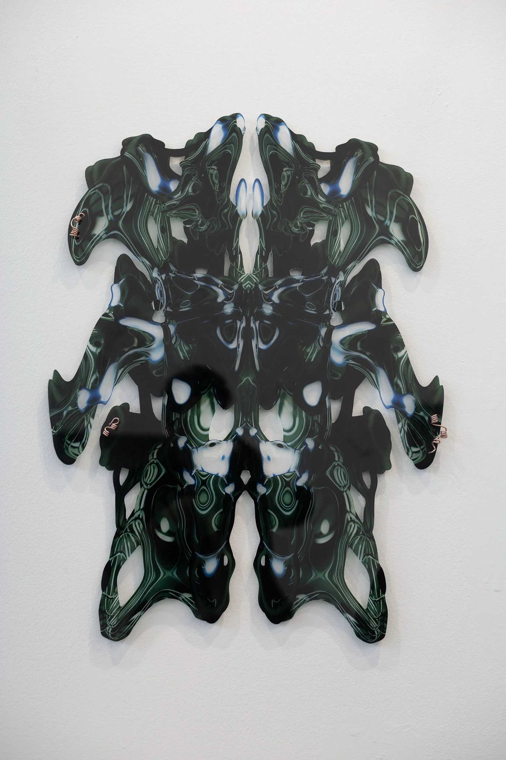 Agate Tūna, From series: Voltentity, 2025,  Photoprint on plexiglass, Limited Edition of 1/2 + 2AP, 72 x 52,5 cm. Photo: Agnese Tauriņa.
