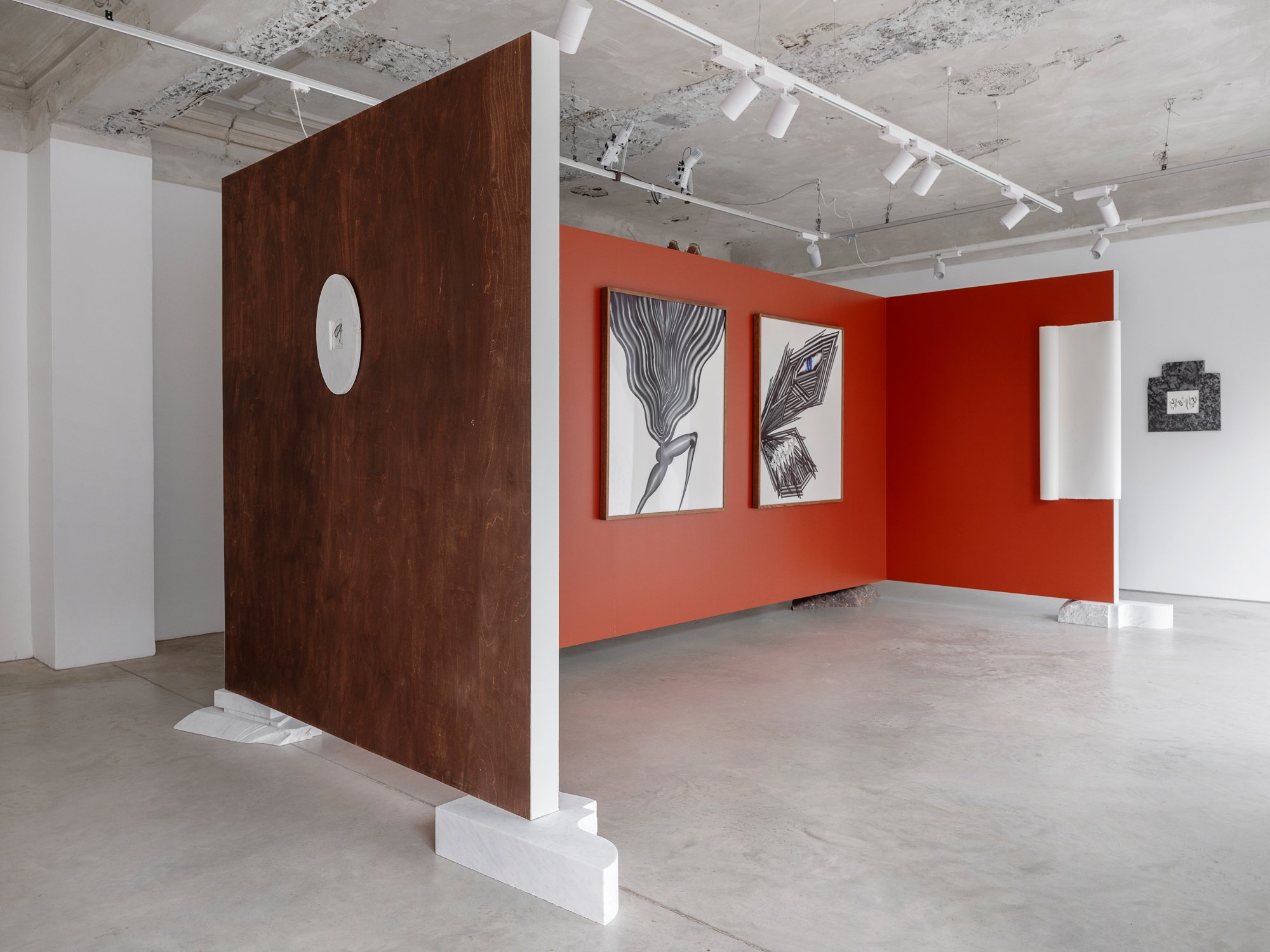 Installation shot, Sabīne Vernere, Female Monsters, 2025. Photo: Reinis Hofmanis