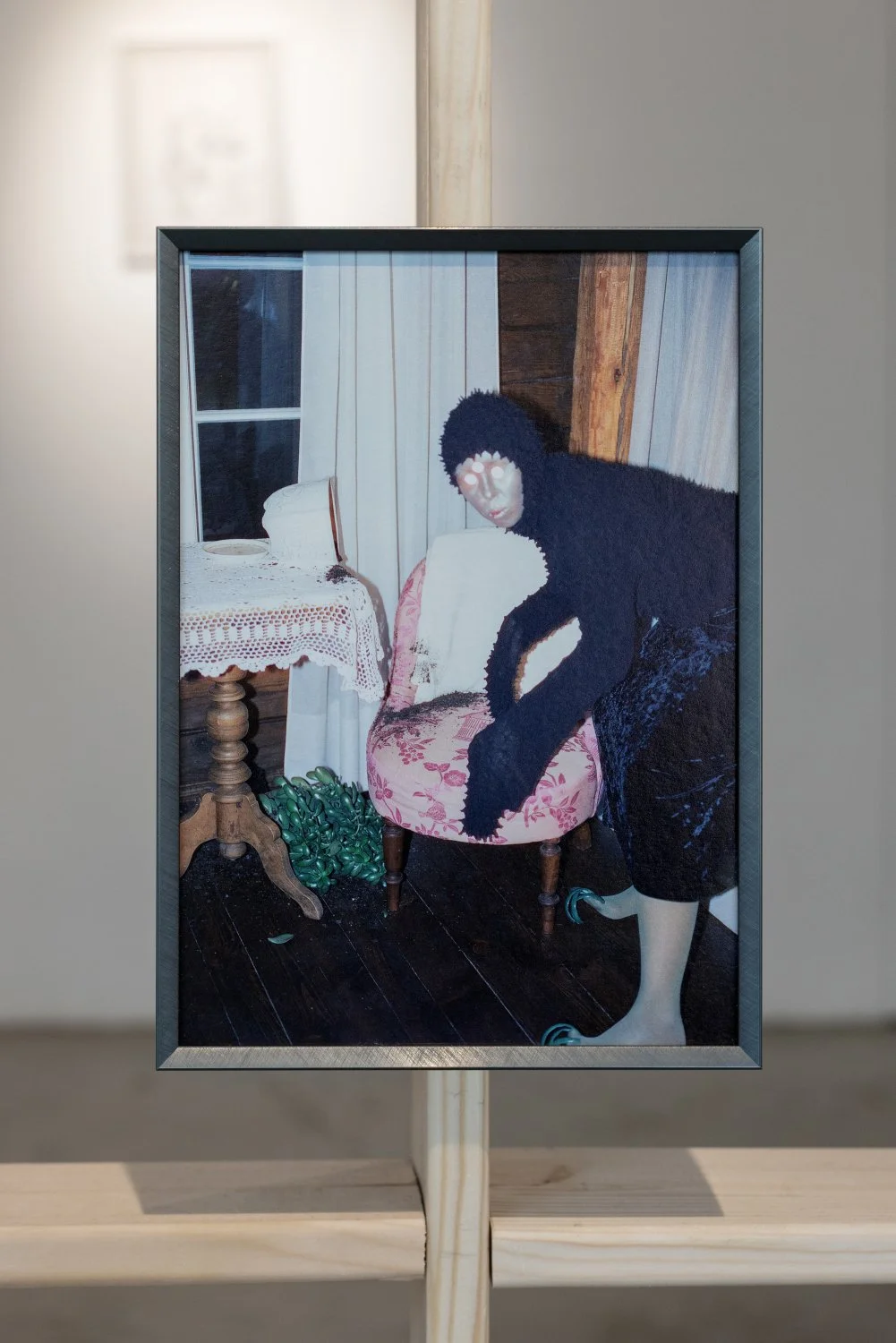 Agate Tūna, From series: Familiar, Agate Tūna, 2026, Analogue photography, Inkjet printing on archival paper, neobond panel, aluminium frame, 17 x 24cm. Photo: Kristīne Madjare.