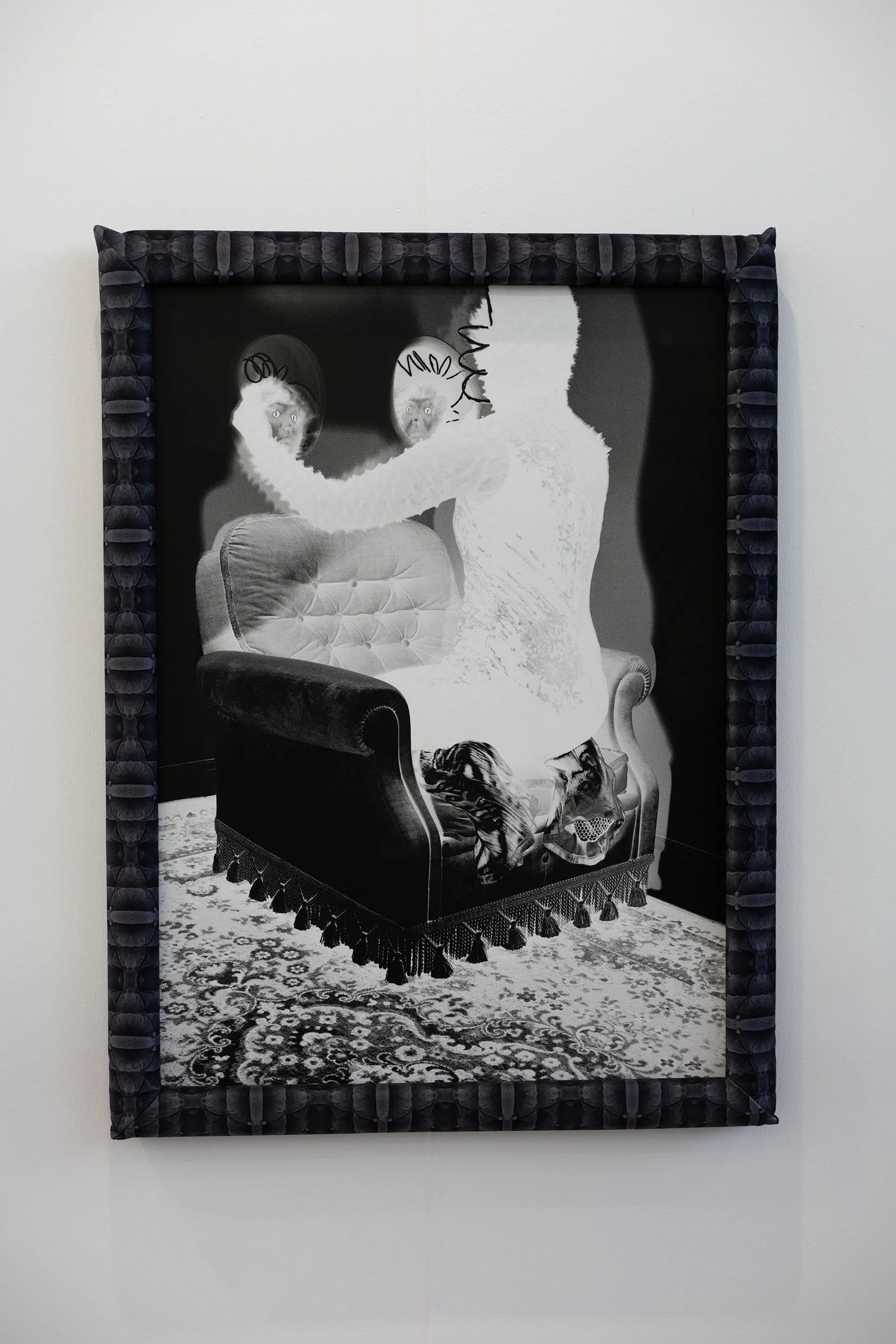 Agate Tūna, From series: Voltentity, 2025, Analogue photo, inkjet print on archival paper mounted on dibond, aluminium frame, Limited Edition of 1/5 + 2AP, 100 x 72 cm. Photo: Agnese Tauriņa.
