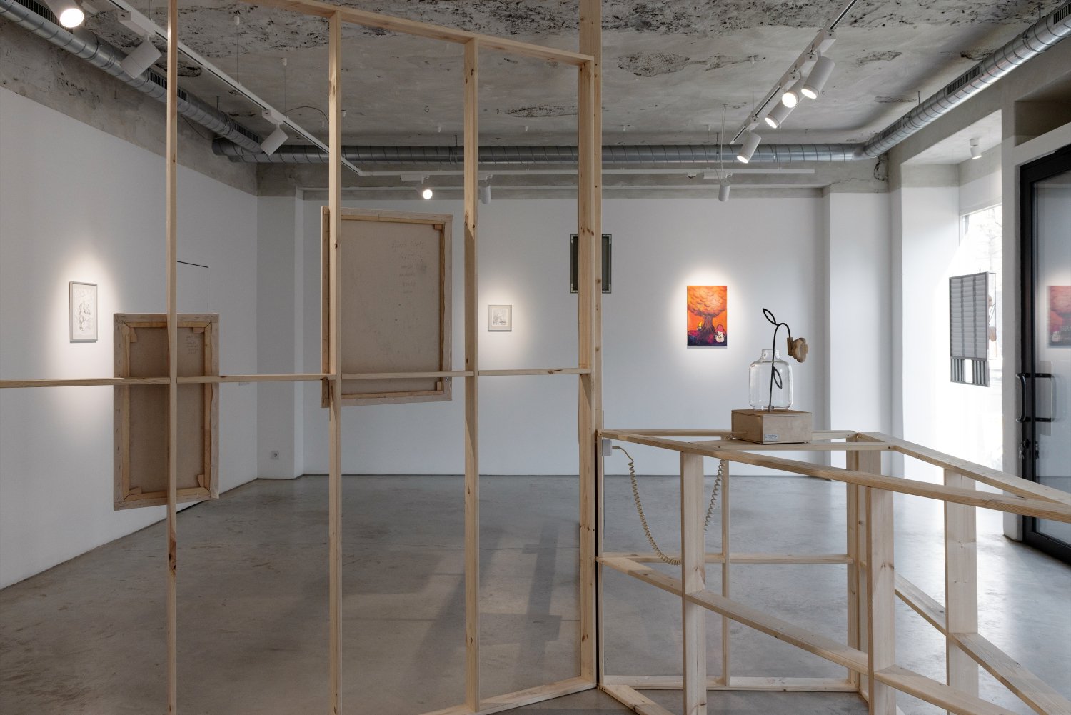 Installation view, SOOOOOO CUTE!!!!!!!!!!!!, 2026. Photo: Kristīne Madjare.