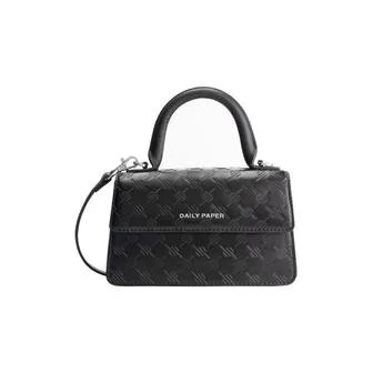 MERU MINI MONOGRAM BLACK EMBOSSED_Front-2.jpg