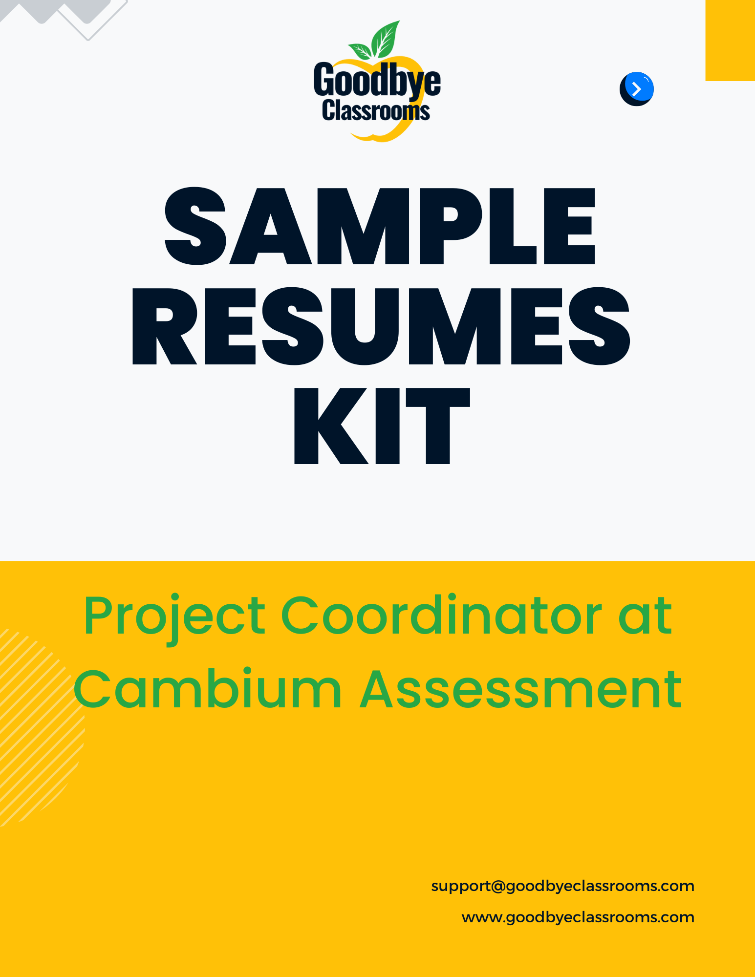 Cambium - Project Coordinator - Sample Resumes Kit.png
