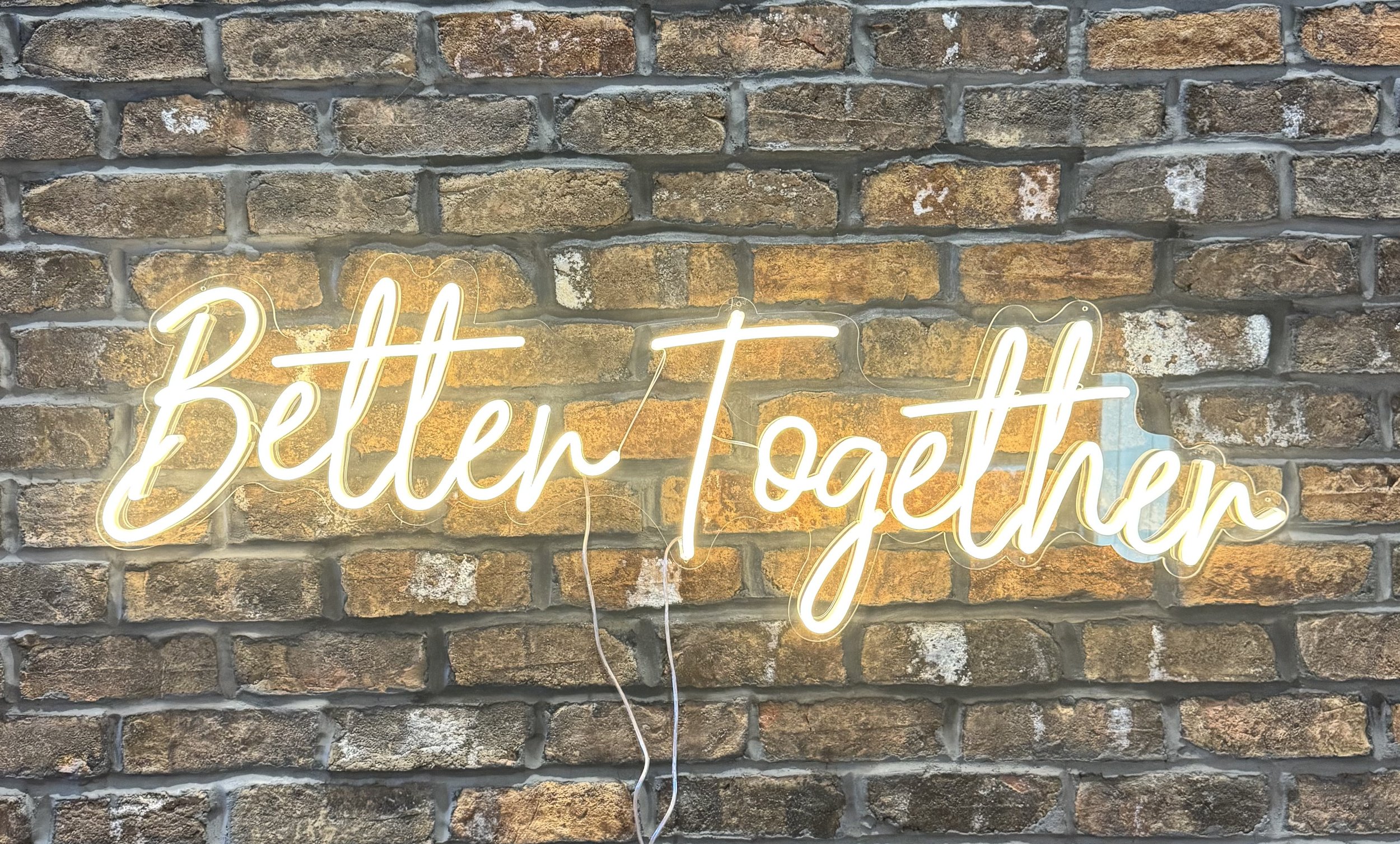 Better Together light Up Sign