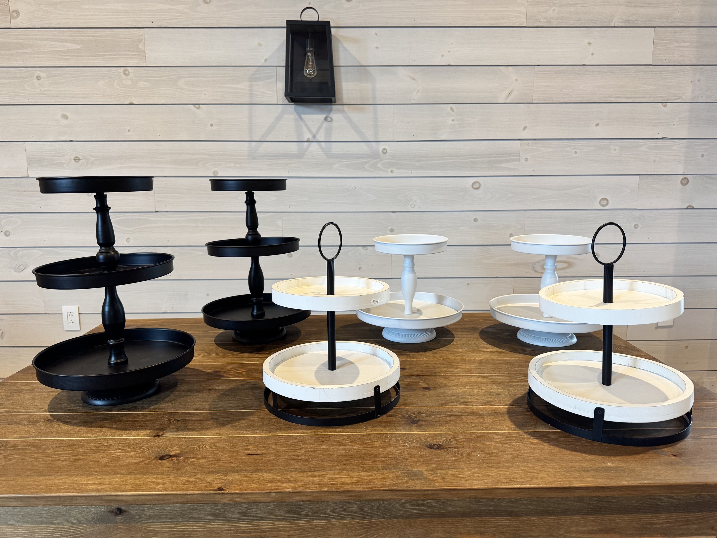 Black/White Cookie Trays