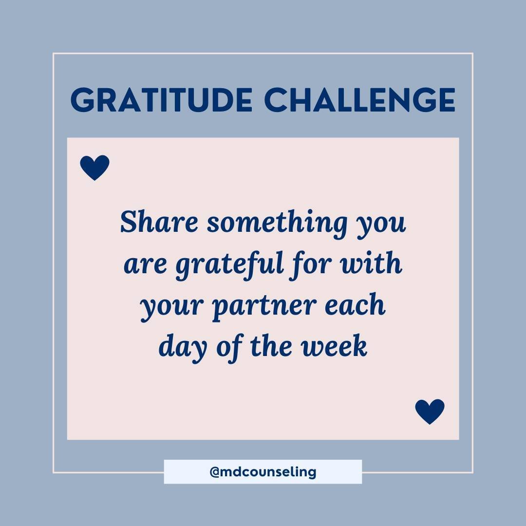 This week will be different!

Every day, write down something you are grateful for this week and share it with your partner. Maybe it will be something about them. 
.
.
.
 #DailyGratitude #GratefulHeart #ShareTheLove #GratitudeJournal #MindfulnessPra