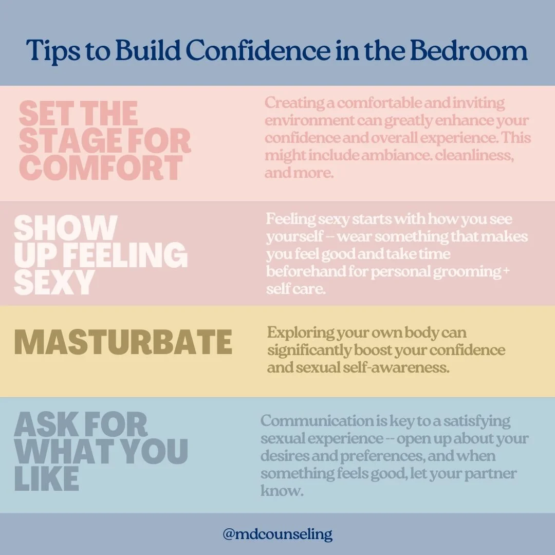 Theatre in the bedroom; think of it as a natural performance.
You need the set/stage
You need the costumes
You need to know your lines/parts
You need to have chemistry with your partner. 
.
.
.
 #BedroomConfidence #SexualWellness #RelationshipAdvice 
