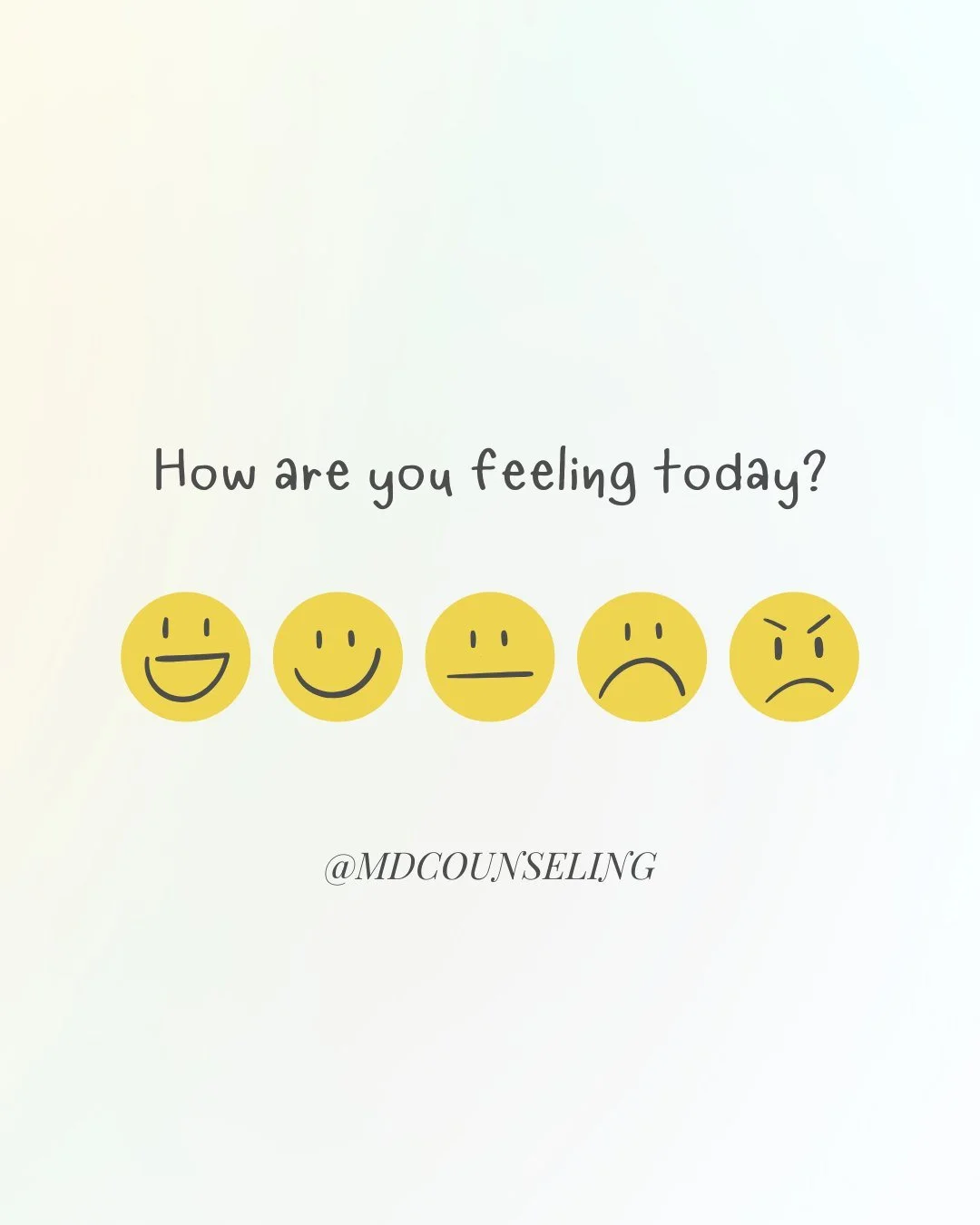 Happy Monday!

How are you going into this week? Take a self-inventory.
.
.
.
 #MondayMotivation #SelfInventory #MentalHealth #EmotionalWellness #FeelingsCheck #Mindfulness #WellnessJourney #SelfCare #MentalHealthAwareness