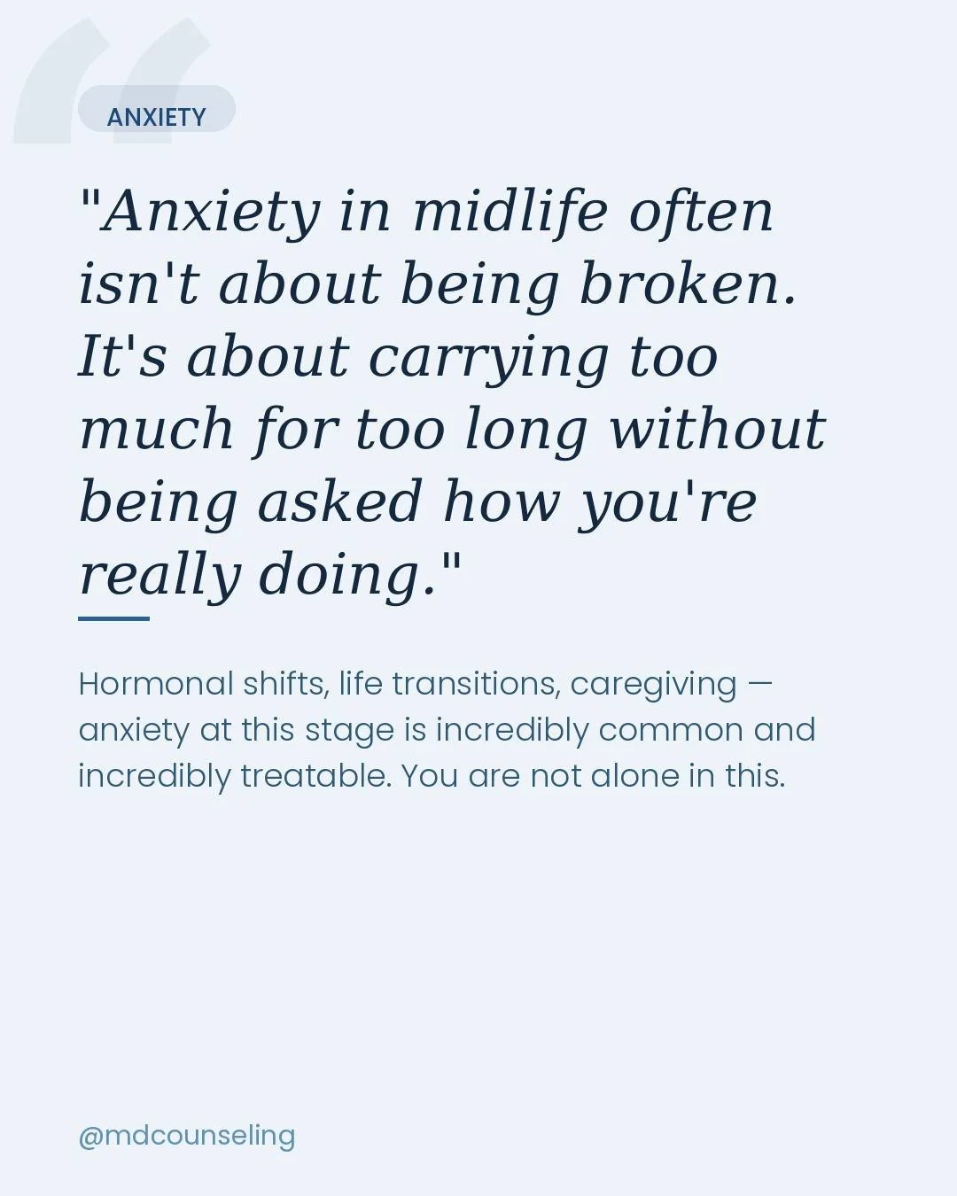 How are you doing?

I am really asking and curious. Do you need more support from friends or family?

Do you have the support network you can lean on?

Think about this, and if the answer is no, consider professional support to help you identify who 