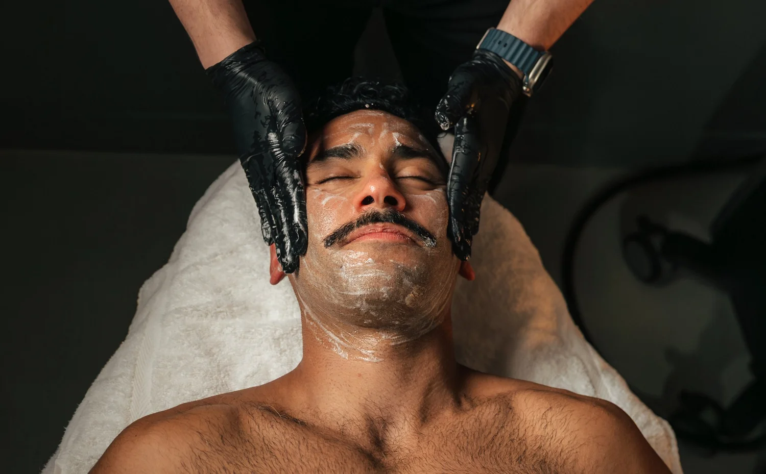 Lactic peel facial