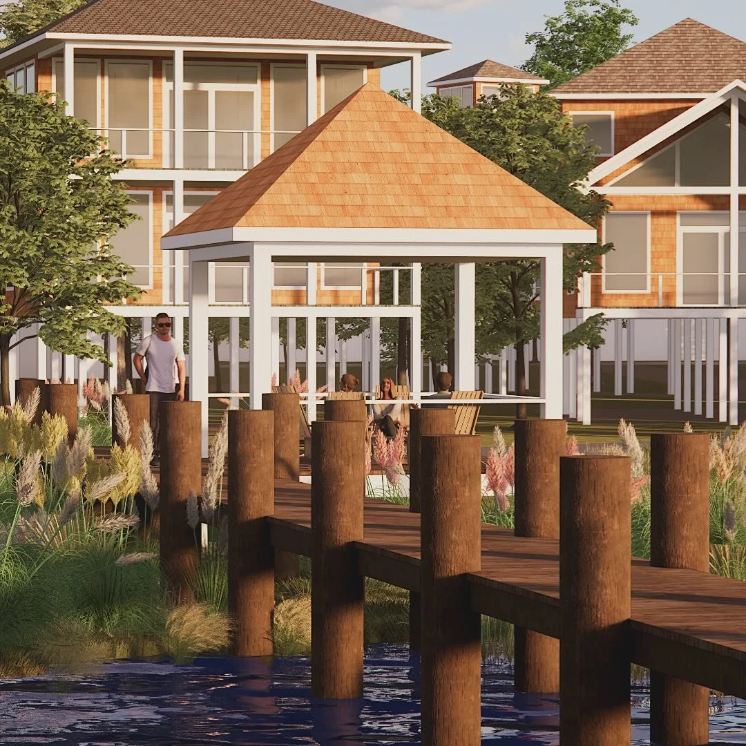 Golden Hour on Silver Lake Harbor.

Enjoyed working with our client on this one of a kind land development proposal. 

#mbhomedesignsobx #coastalliving