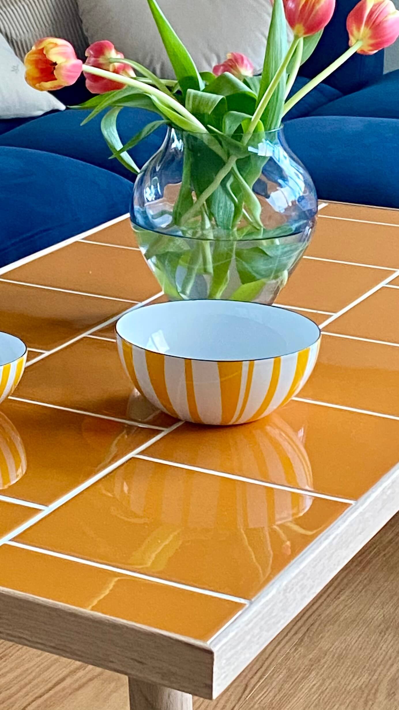 Ocre 15x15 cm spanske