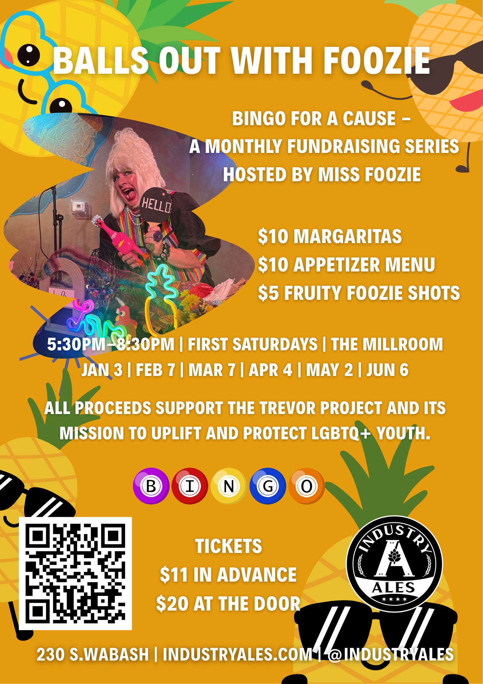 Balls Out with Foozie: Bingo for a Cause - Valentines Edition