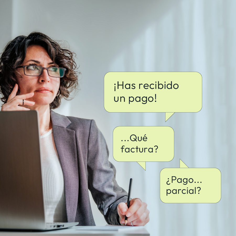 A tus clientes les llegan depósitos… pero no siempre saben qué facturas fueron pagadas.