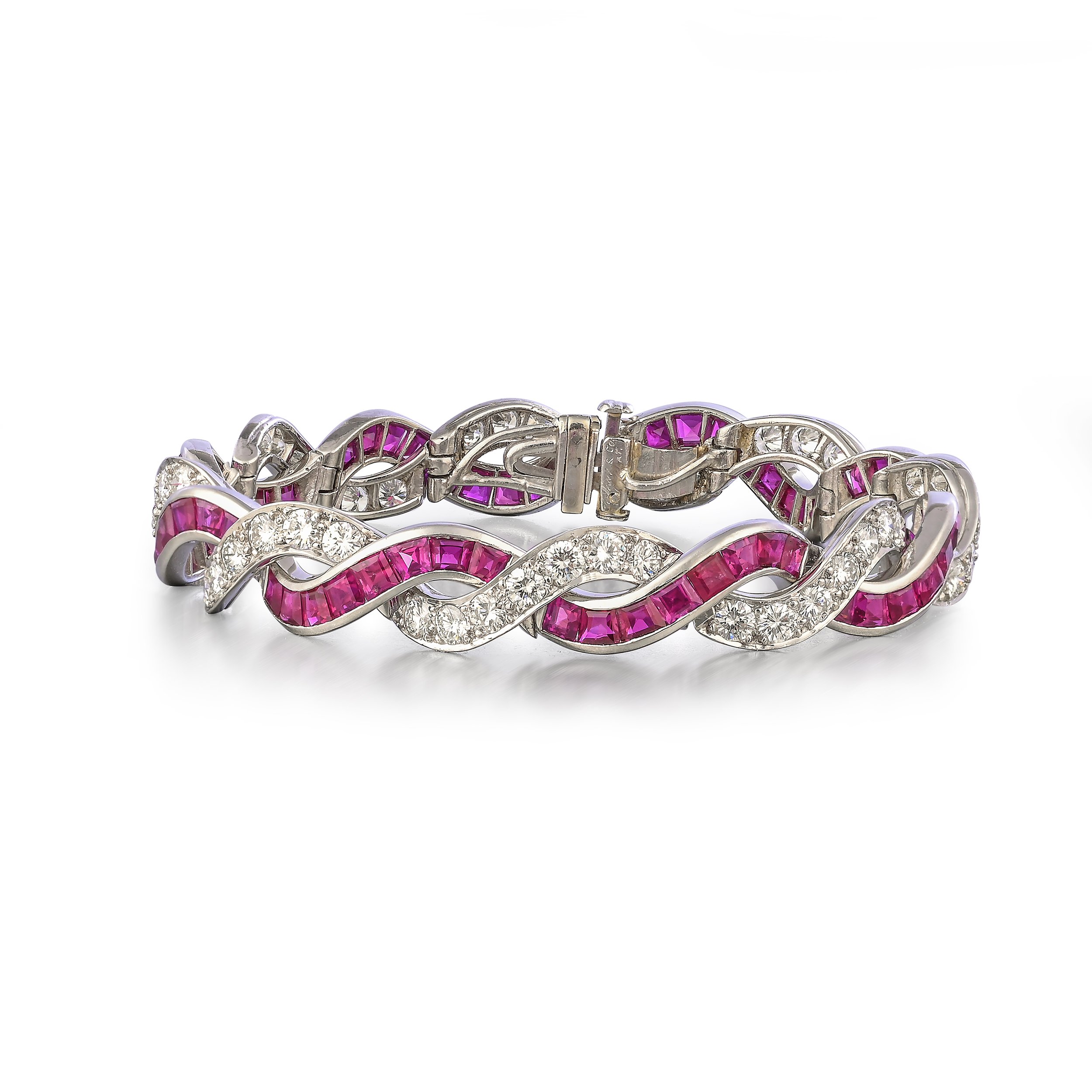 A9466A TIFFANY. A RUBY AND DIAMOND BRACELET.jpg