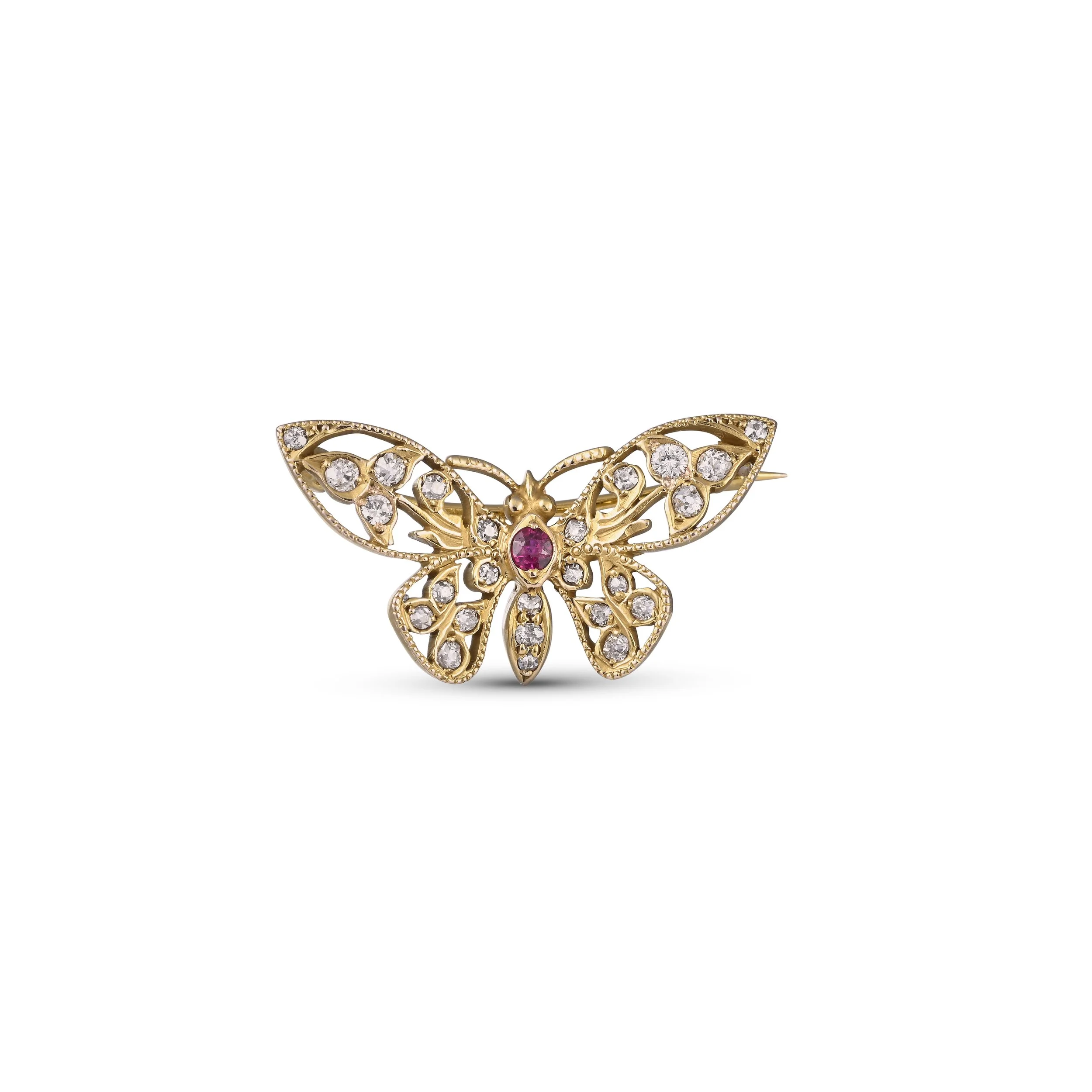 A9335A DIAMOND AND RUBY BUTTERFLY BROOCH.jpg