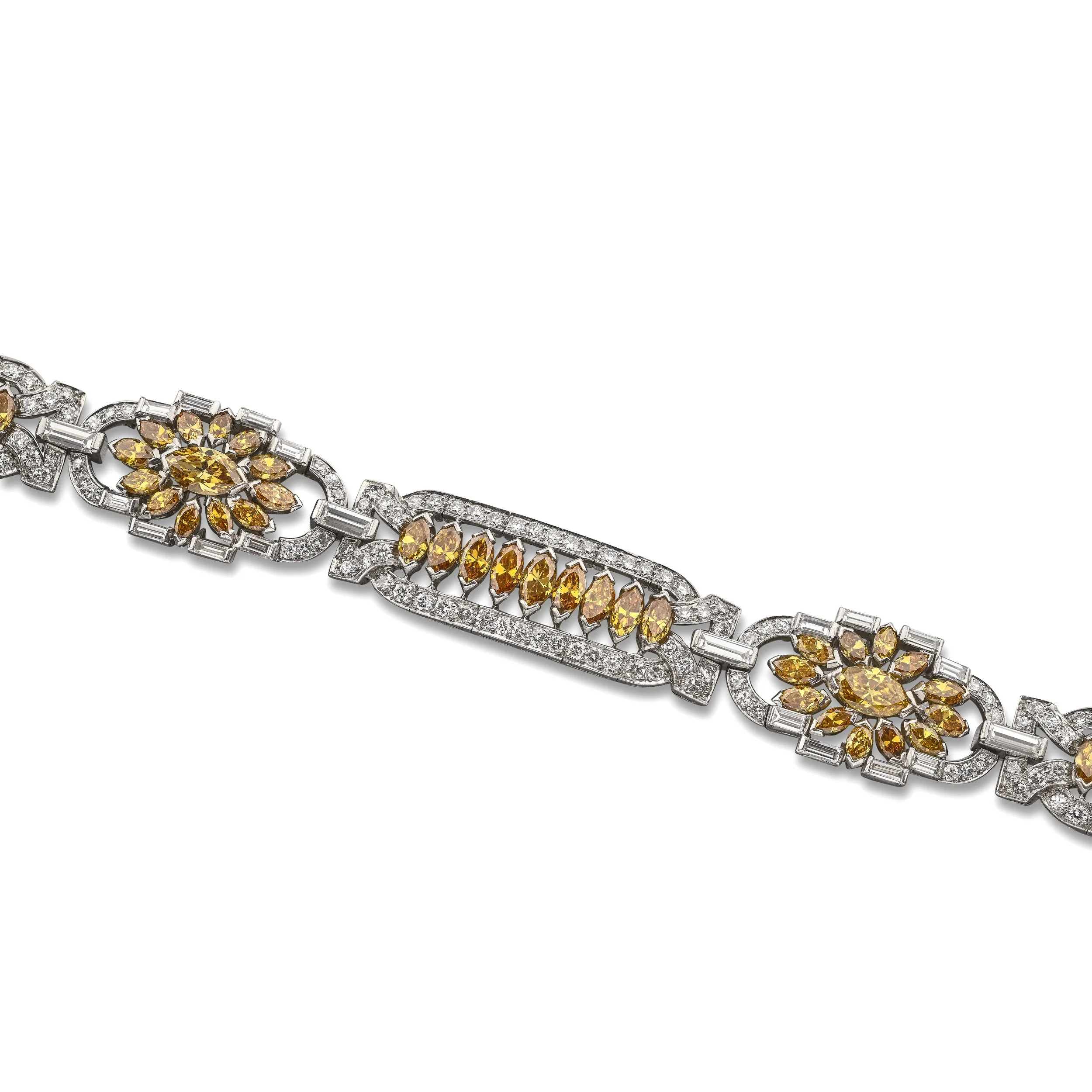 A9482C AN ART DECO YELLOW DIAMOND BRACELET.jpg