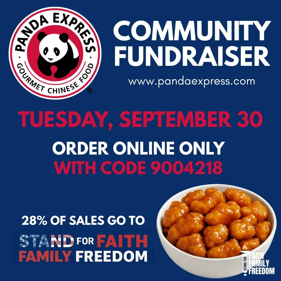 We&rsquo;re just about there! Don&rsquo;t forget &mdash; this Tuesday, September 30 is our Panda Express Fundraiser.

Order your favorites online or in the app with Code 9004218, and Panda Express will donate a portion back to SFFF.

It&rsquo;s a sim