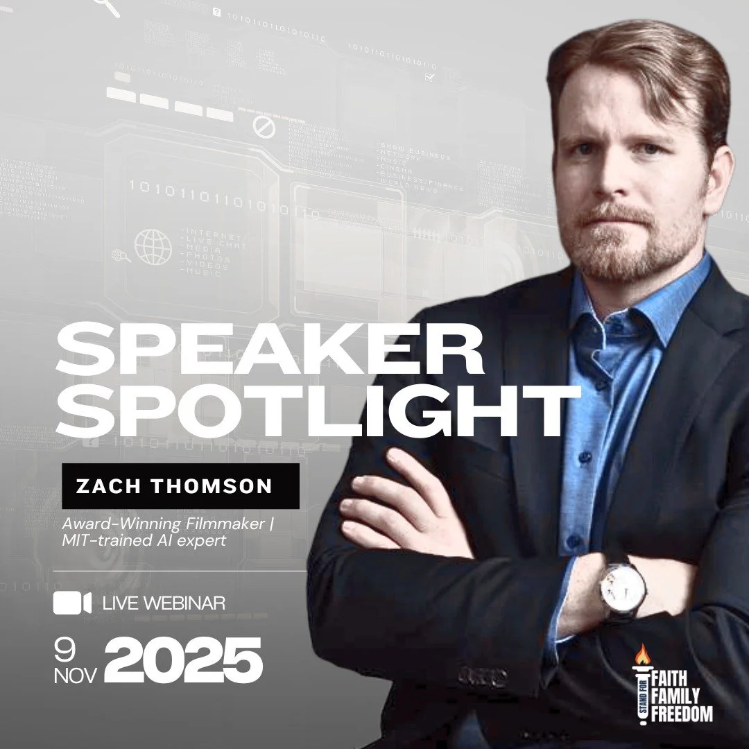 Speaker Spotlight &mdash; Zach&rsquo;s Story

Before he was helping families understand AI...
He was directing Avatar and Touched by an Angel. 🎬

Meet Zach Thomson &mdash; award-winning filmmaker, MIT-trained AI expert, and most importantly, a dad o