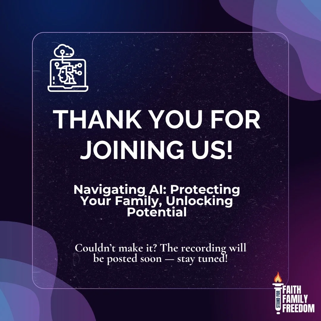 A huge THANK YOU to everyone who joined us for Navigating AI last night! 
Your questions and engagement made it an incredible discussion on how to lead with faith and wisdom in a tech-driven world.

Couldn&rsquo;t make it? The recording will be poste