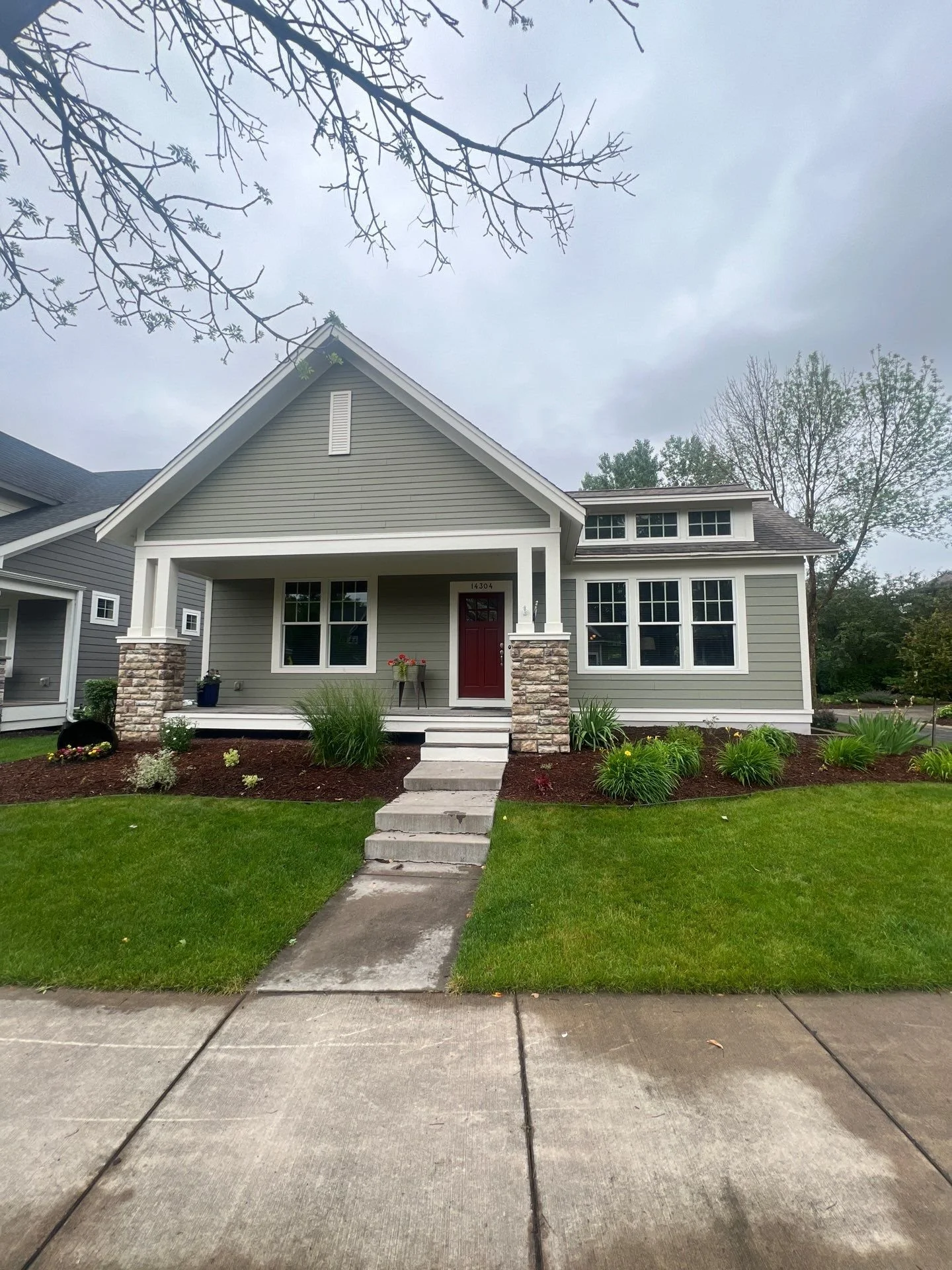 Exterior Siding Project in Hugo Minnesota Hardie Board Siding