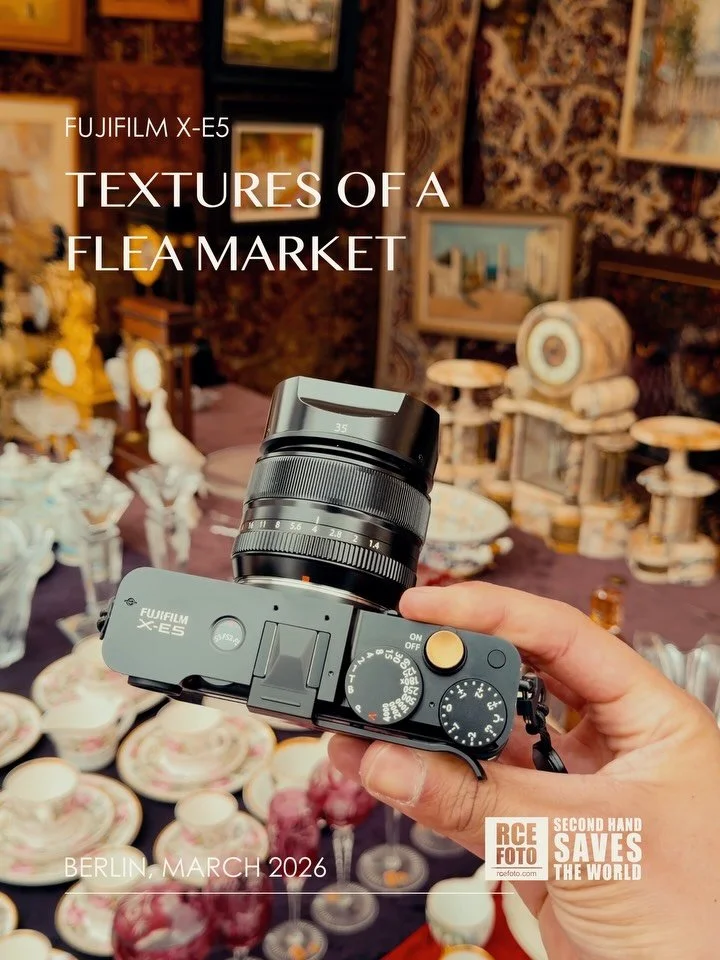 -
Textures of a Flea Market 📸😍
-
There&rsquo;s something very fitting about documenting an iconic Berlin flea market on second-hand gear from @rce_foto_de: both built on the idea that the best things don&rsquo;t need to be new. I pretty much enjoye