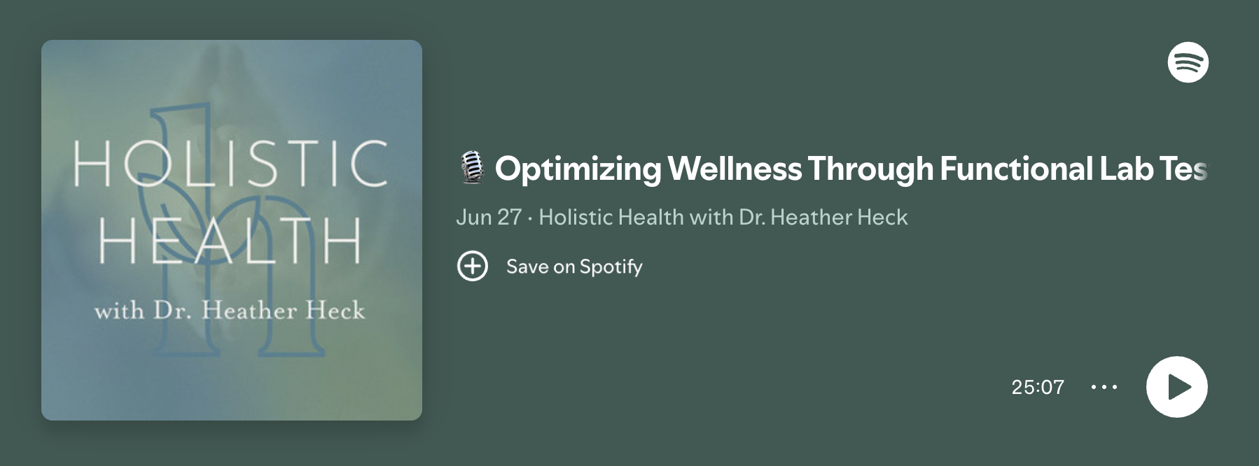 EP. 43: Optimizing Wellness Through             Functional Lab Testing