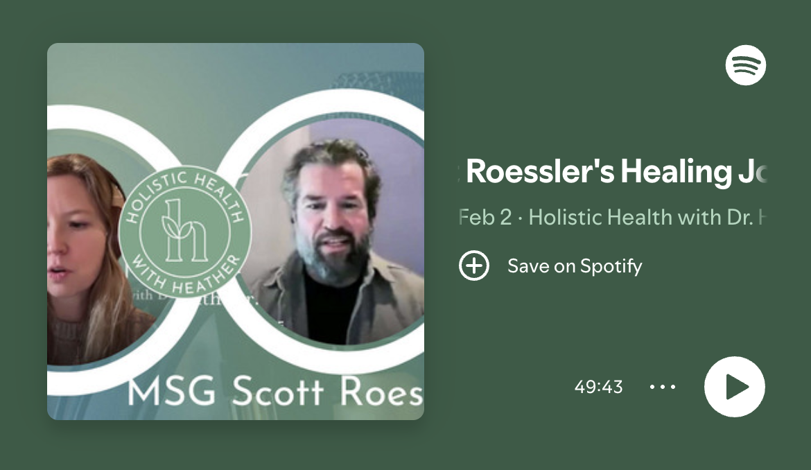 EP. 49: From Combat to Clarity:                                 MSG Scott Roessler’s Healing Journey-Part 2