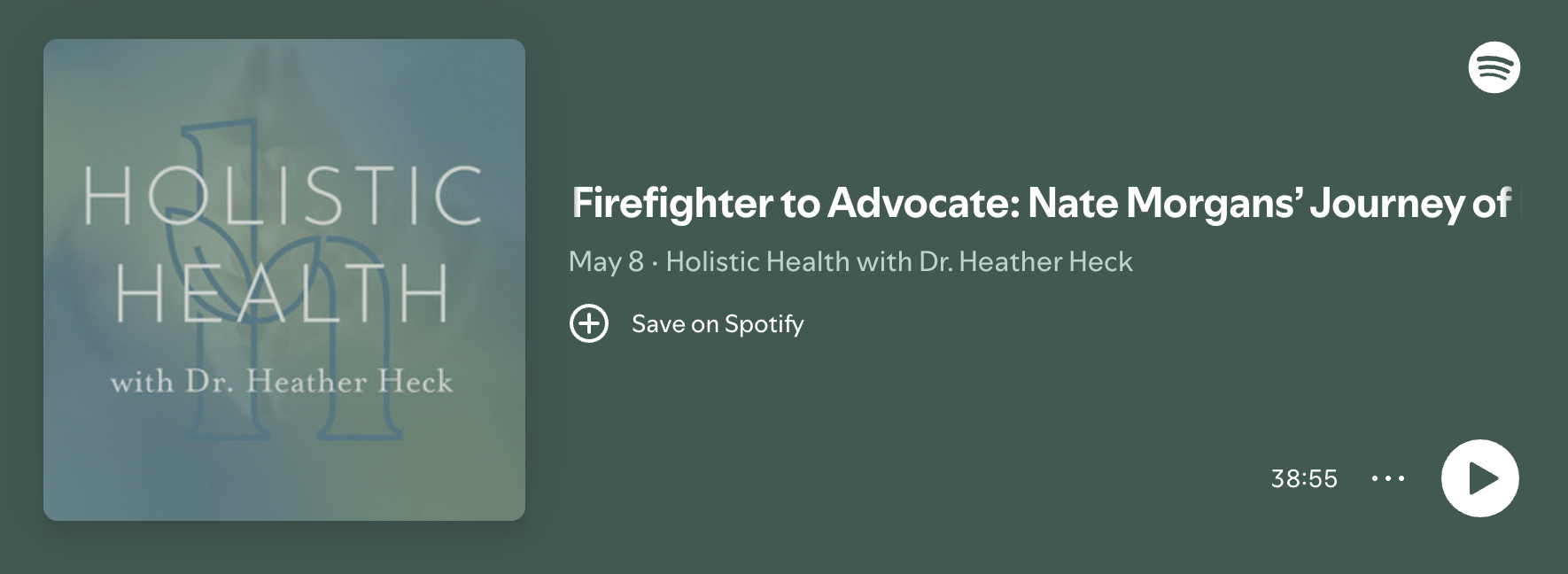 EP. 52: From Firefighter to Advocate:                          Nate Morgans