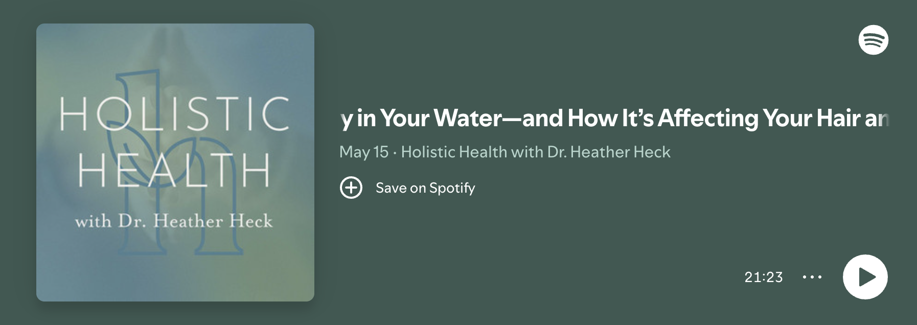 EP. 53: What’s Really in Your Water—                              &amp; How It’s Affecting Your Hair and Skin 
