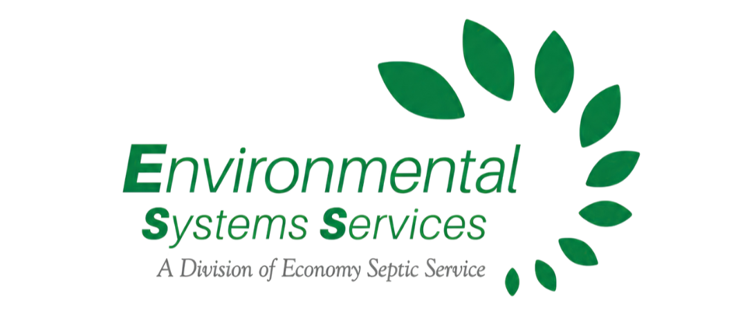 Green logo for Environmental Systems Services featuring a stylized leaf design and text.