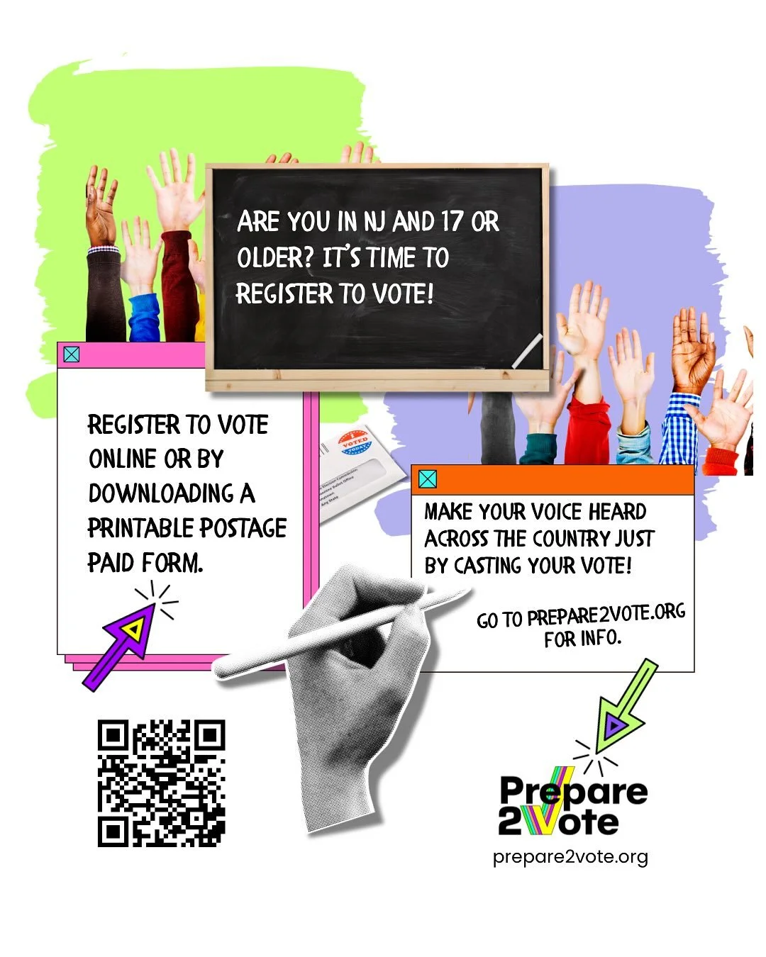 We joined @casaofnj along with other great organizations for the annual program for young people. We just want everyone to #prepare2vote