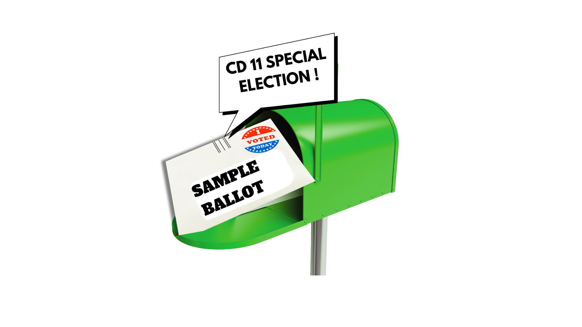 CD 11 Sample Ballots in the Mail