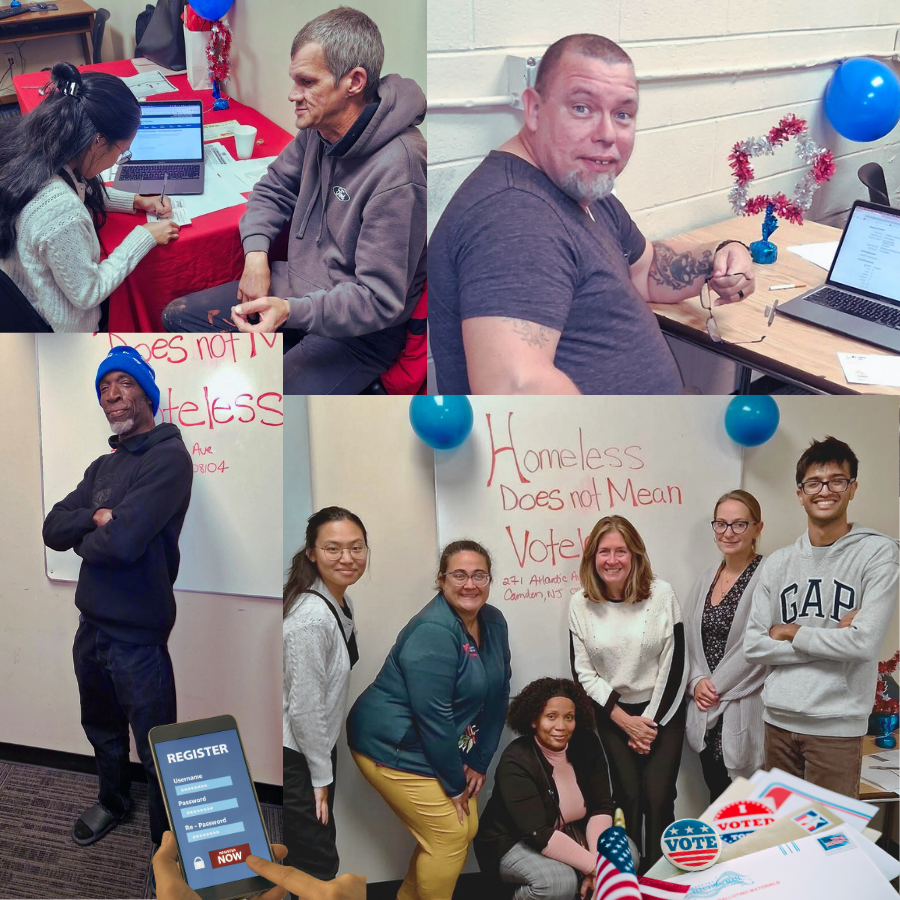 Breaking barriers and misconceptions - Homelessness in New Jersey does not mean voteless.