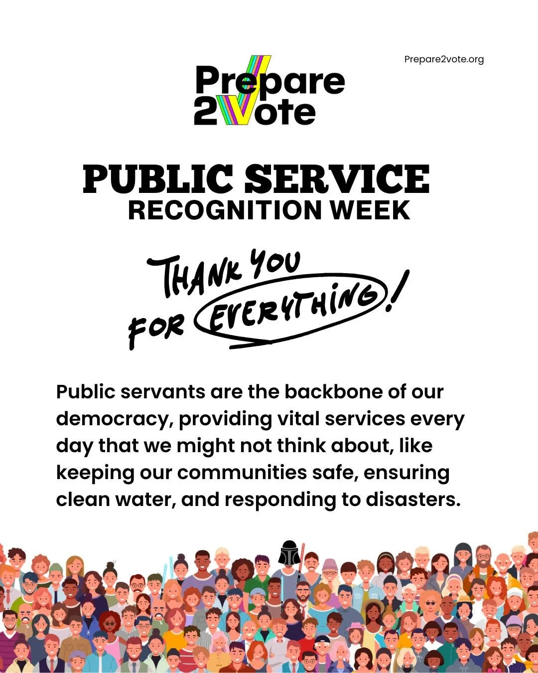 This week we are recognizing the 2 million people dedicated to public service. They are the backbone of our democracy, providing vital services that help communities run, and keep us safer and healthier. Follow us as we recognize the people and depar