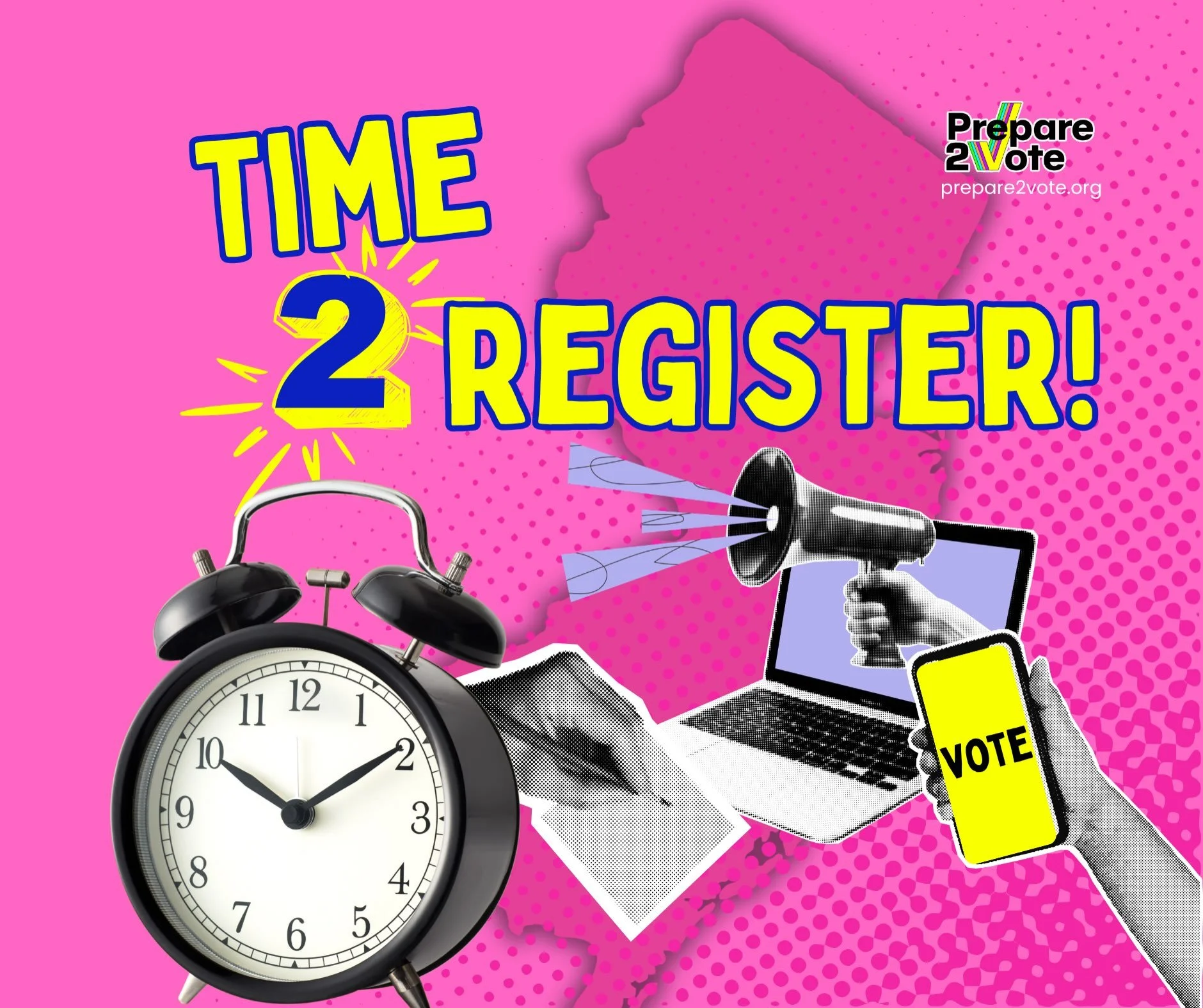 Today is the last day to register in New Jersey to vote in the 2026 Midterms. You don&rsquo;t want to miss this! 

If you are registered we always recommend checking your registration to make sure you&rsquo;re prepared to vote. 

If you aren&rsquo;t 