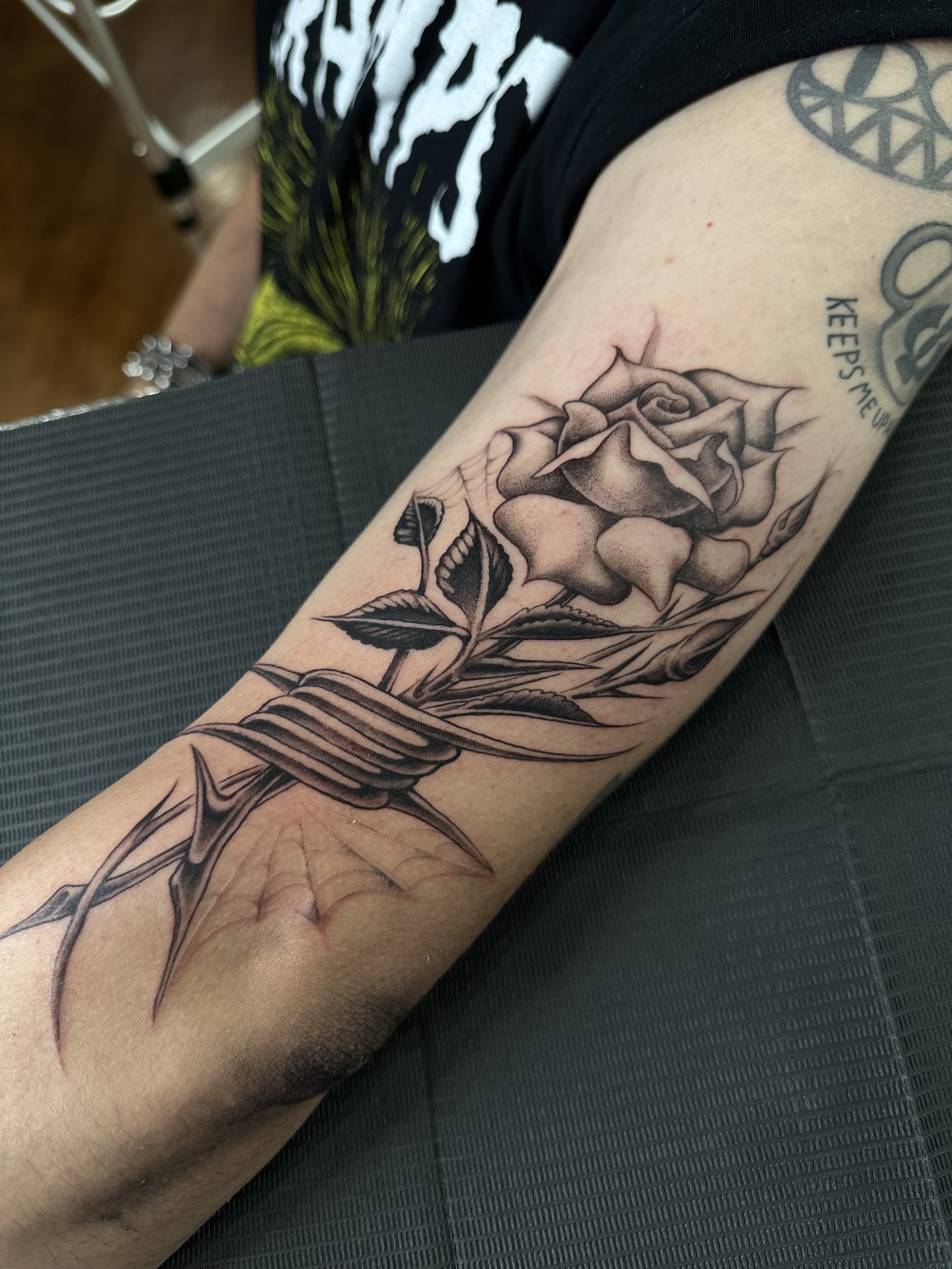 Eagle Rock’s Finest: Jason Redwood’s Rose Tattoos at Best Wishes Tattoo